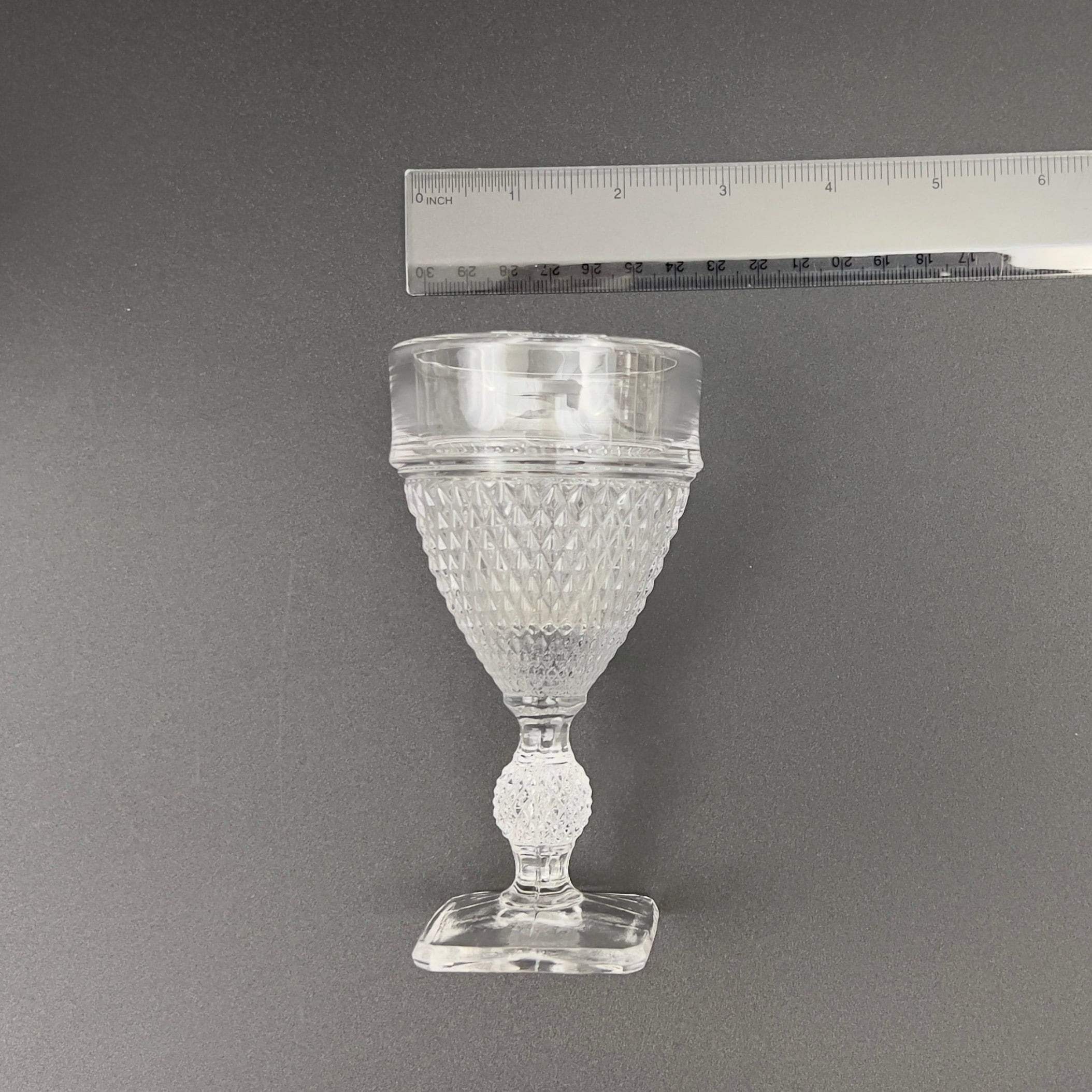 Vintage Art Deco Wine Glasses Set: Cambridge Mt. Vernon, 1930s Hollywood Regency - Image 11