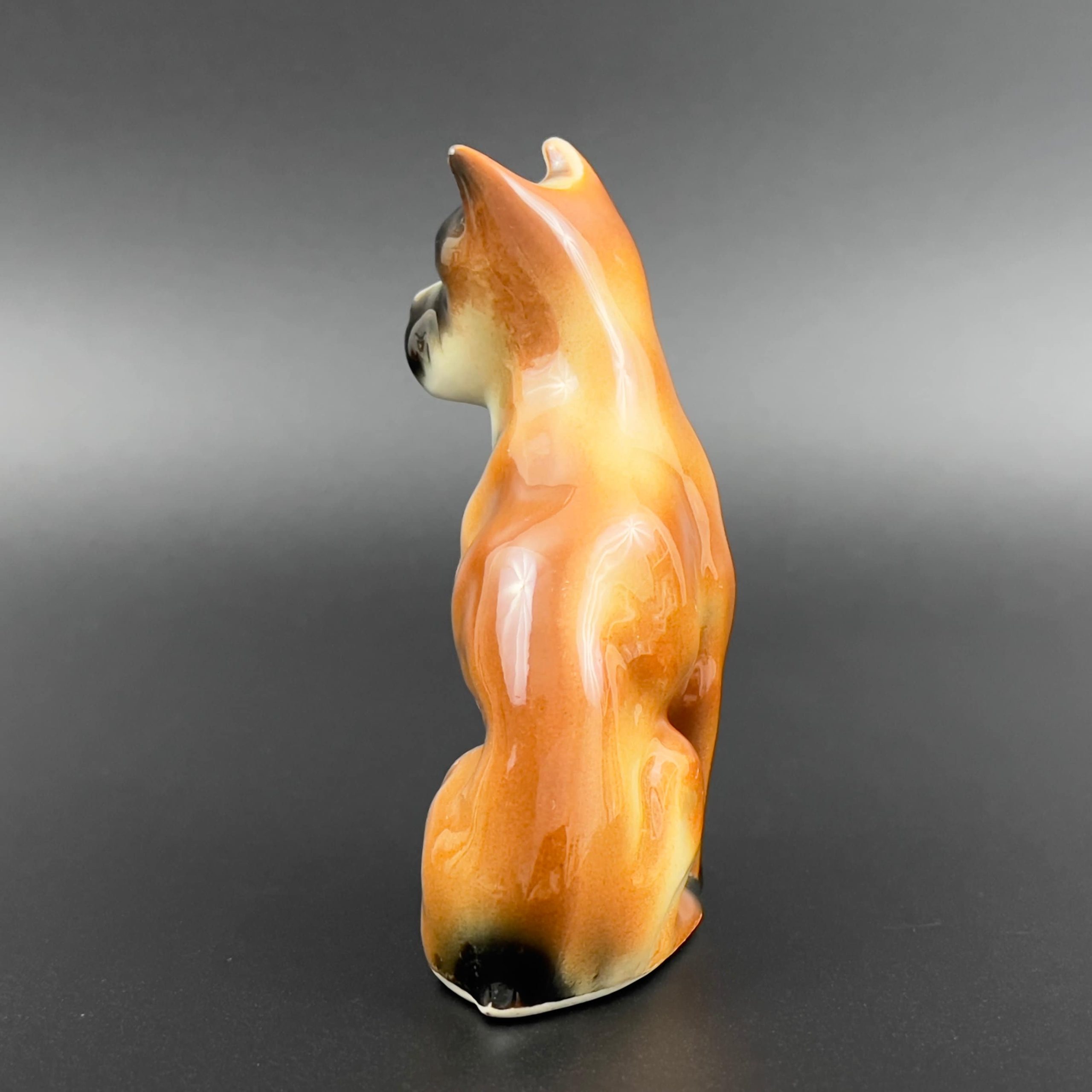 Vintage Ceramic Boxer Dog Figurine: 6-Inch Brazil Statue - Image 8