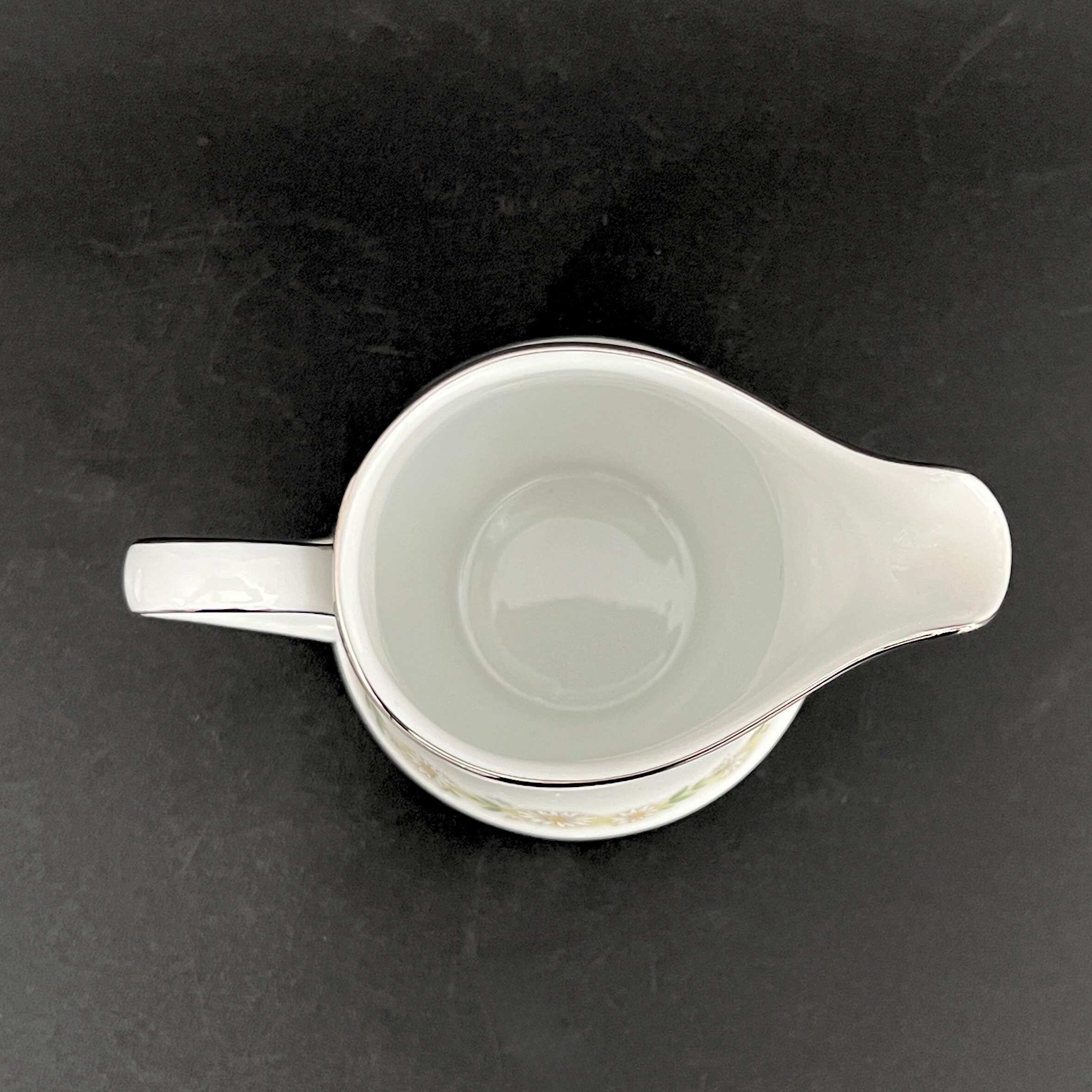 Vintage Noritake Trilby Cream and Sugar Set: Mid-Century Daisy Pattern - Image 9