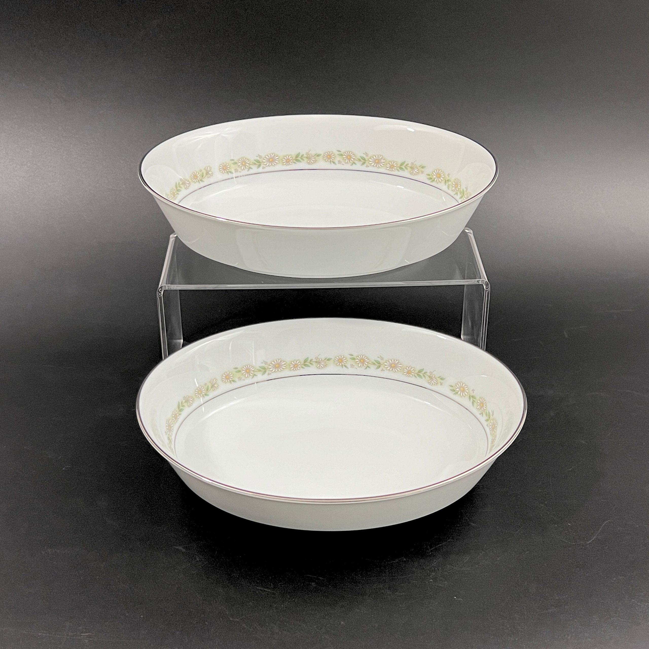 Noritake Trilby Serving Set: Mid-Century Oval Platter and Bowls - Image 6