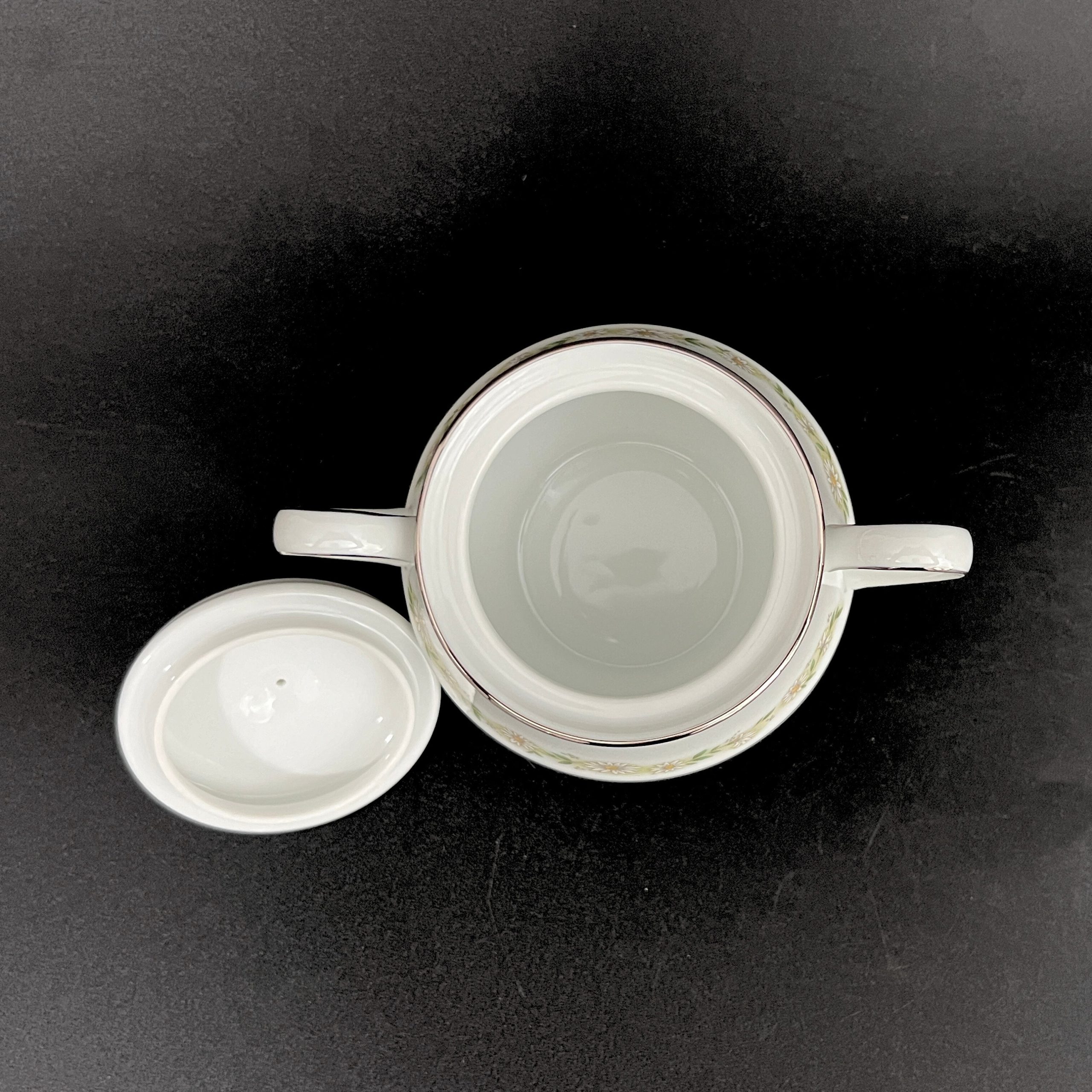 Vintage Noritake Trilby Cream and Sugar Set: Mid-Century Daisy Pattern - Image 10