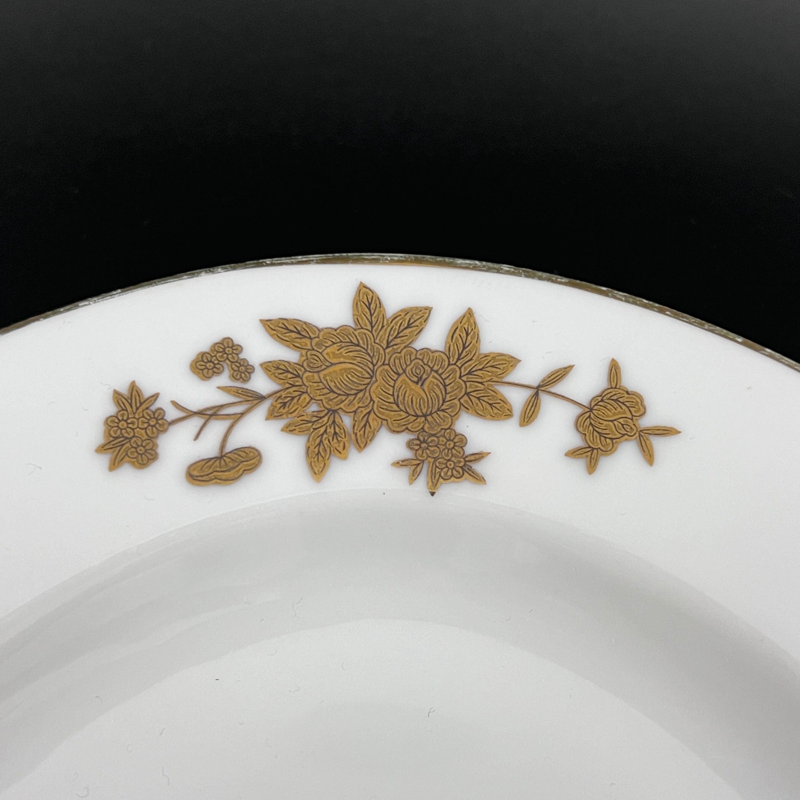 Vintage Grace China Platter: 14" Regal #454 Gold Floral Porcelain Serving Dish - Image 11