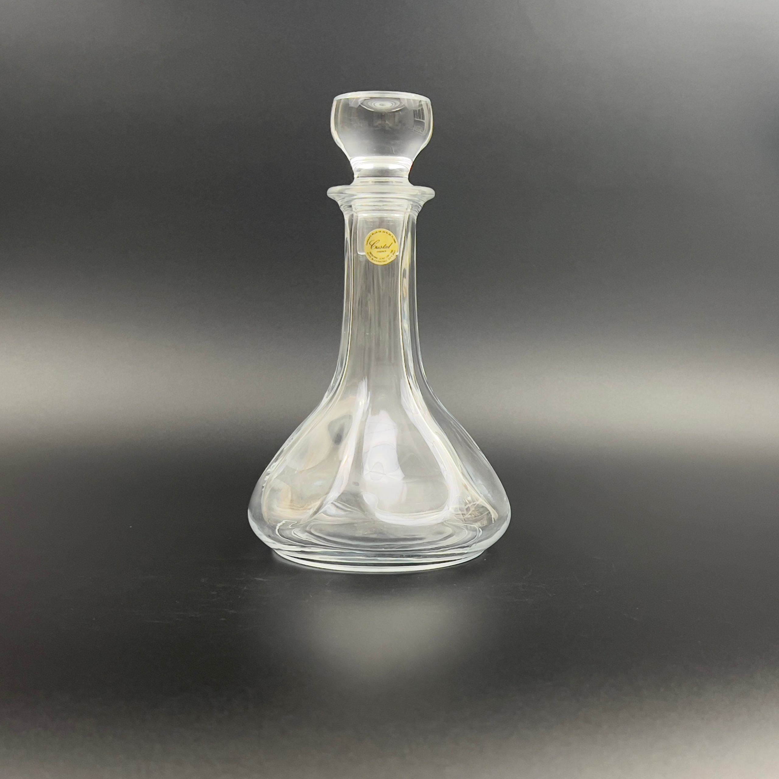 Vintage Cristal D'Arques Rambouillet Lead Crystal Decanter - French Barware - Image 4