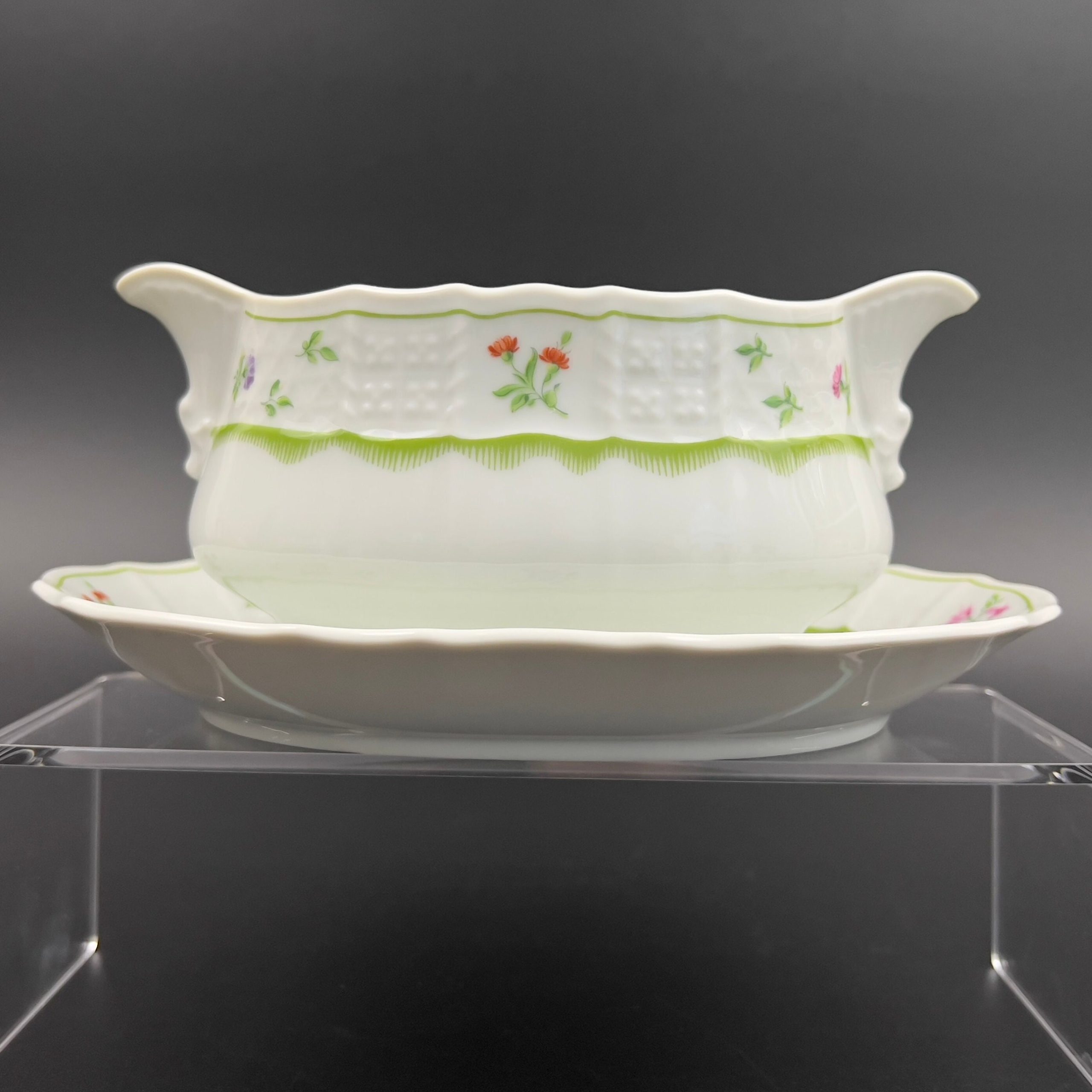 Vintage Heinrich Chambord Gravy Boat with Attached Underplate - Image 8