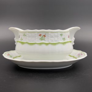 Vintage Heinrich Chambord Gravy Boat with Attached Underplate