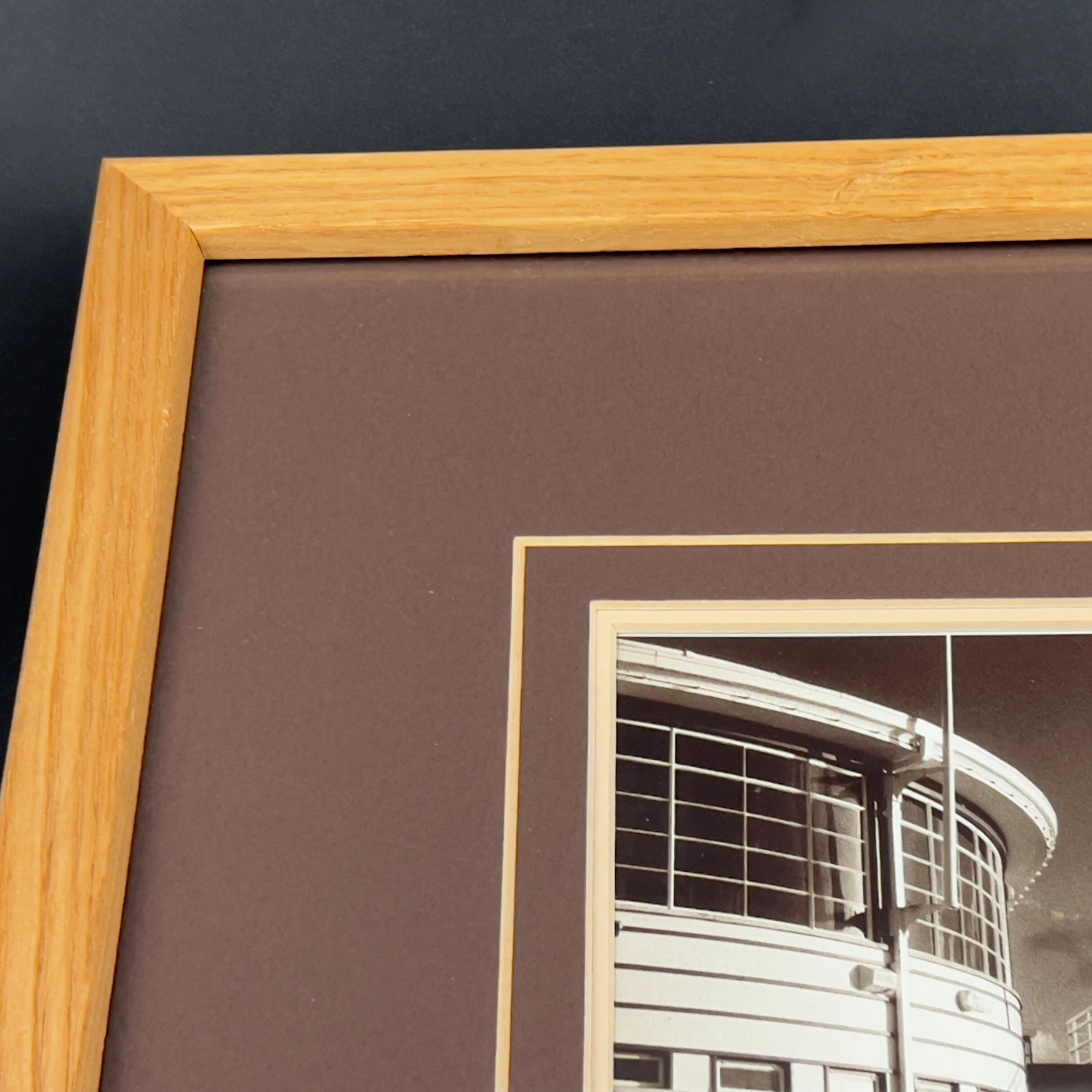 Vintage Framed Photograph: Worthing Pier, England by Jo Crowther - Image 5
