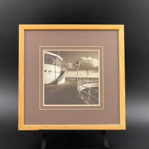 Vintage Framed Photograph: Worthing Pier, England by Jo Crowther