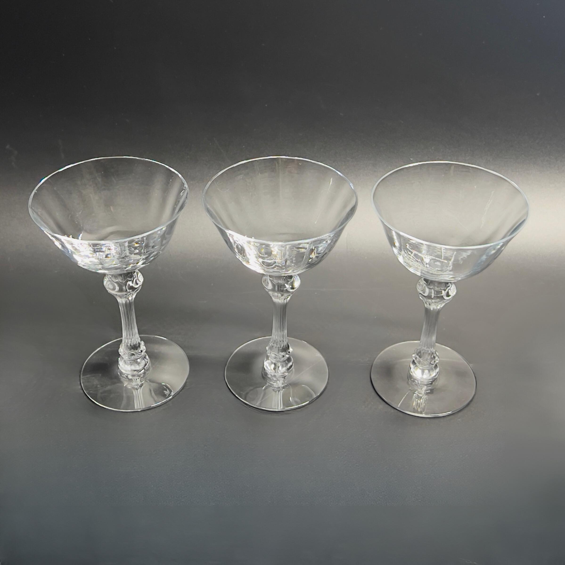 Vintage Tiffin-Franciscan Champagne Coupes - Encanto Set of 6 - Image 4