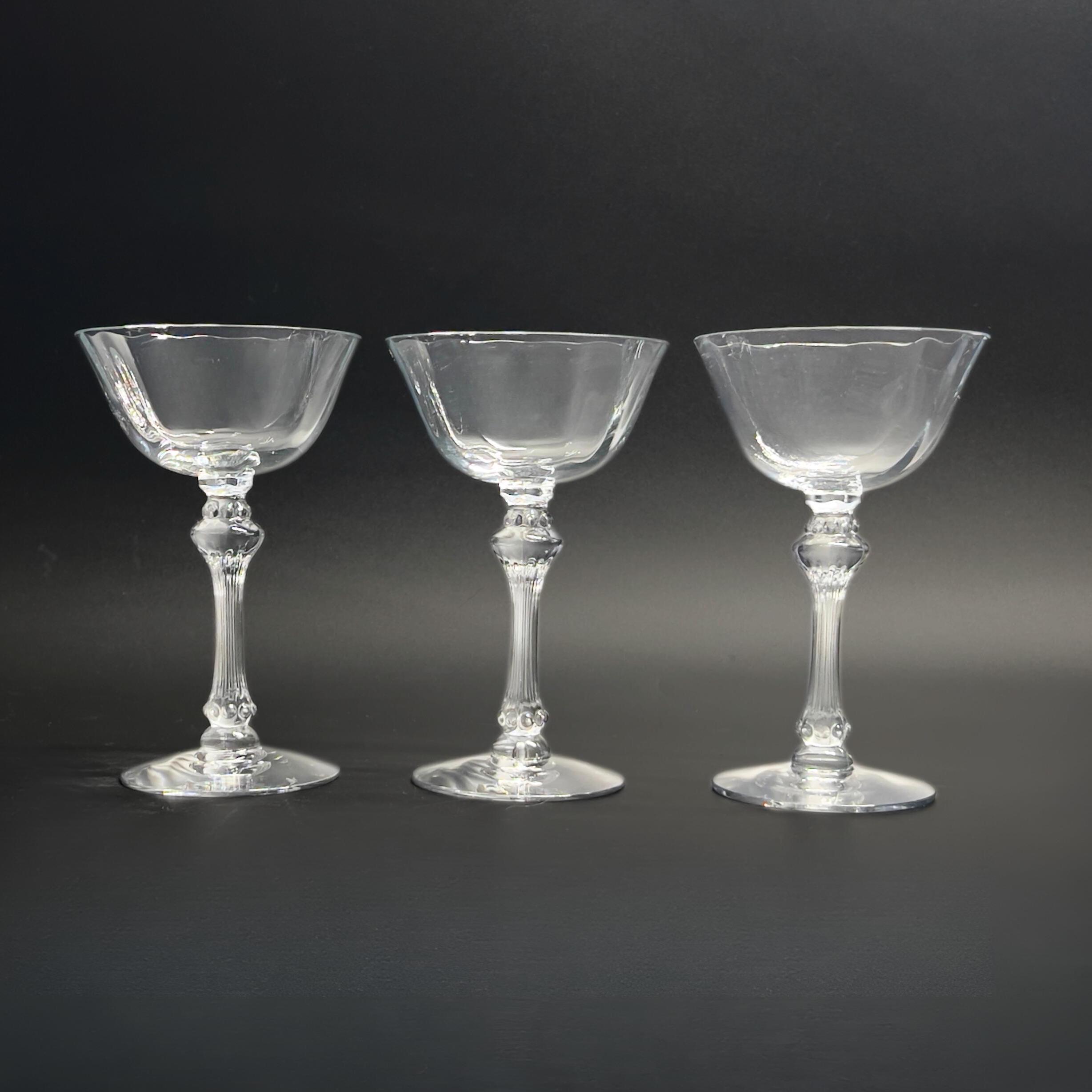 Vintage Tiffin-Franciscan Champagne Coupes - Encanto Set of 6 - Image 3
