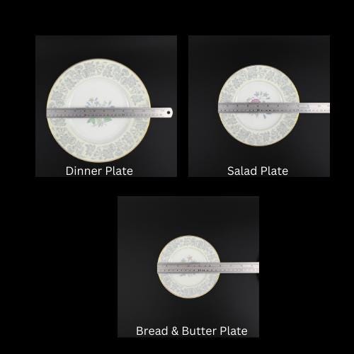 Wedgwood Wildflower Bone China: Mid-Century Dinnerware Sets - Image 9