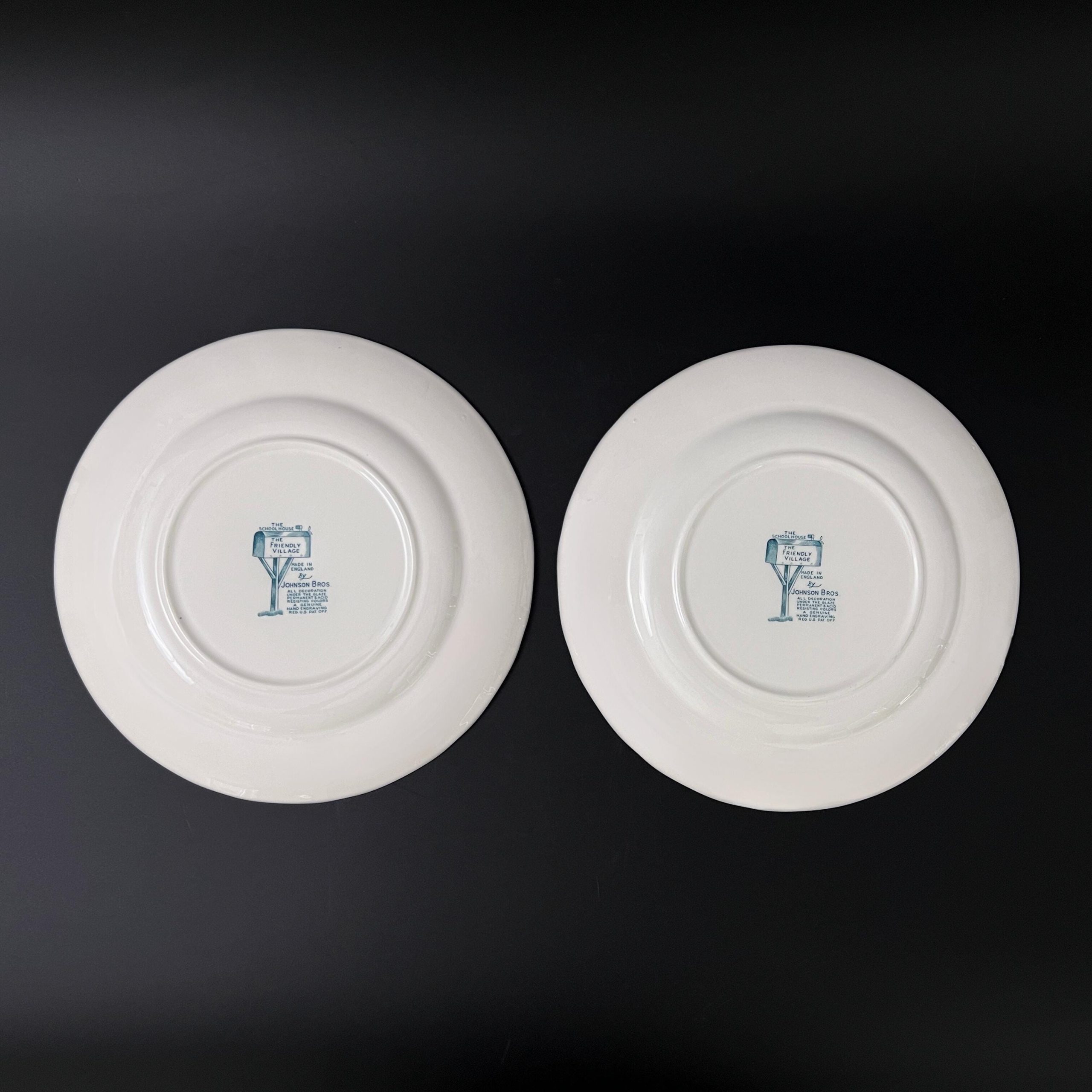 Johnson Brothers Friendly Village Dinner Plates (Set of 2): Vintage English Christmas Decor - Image 11