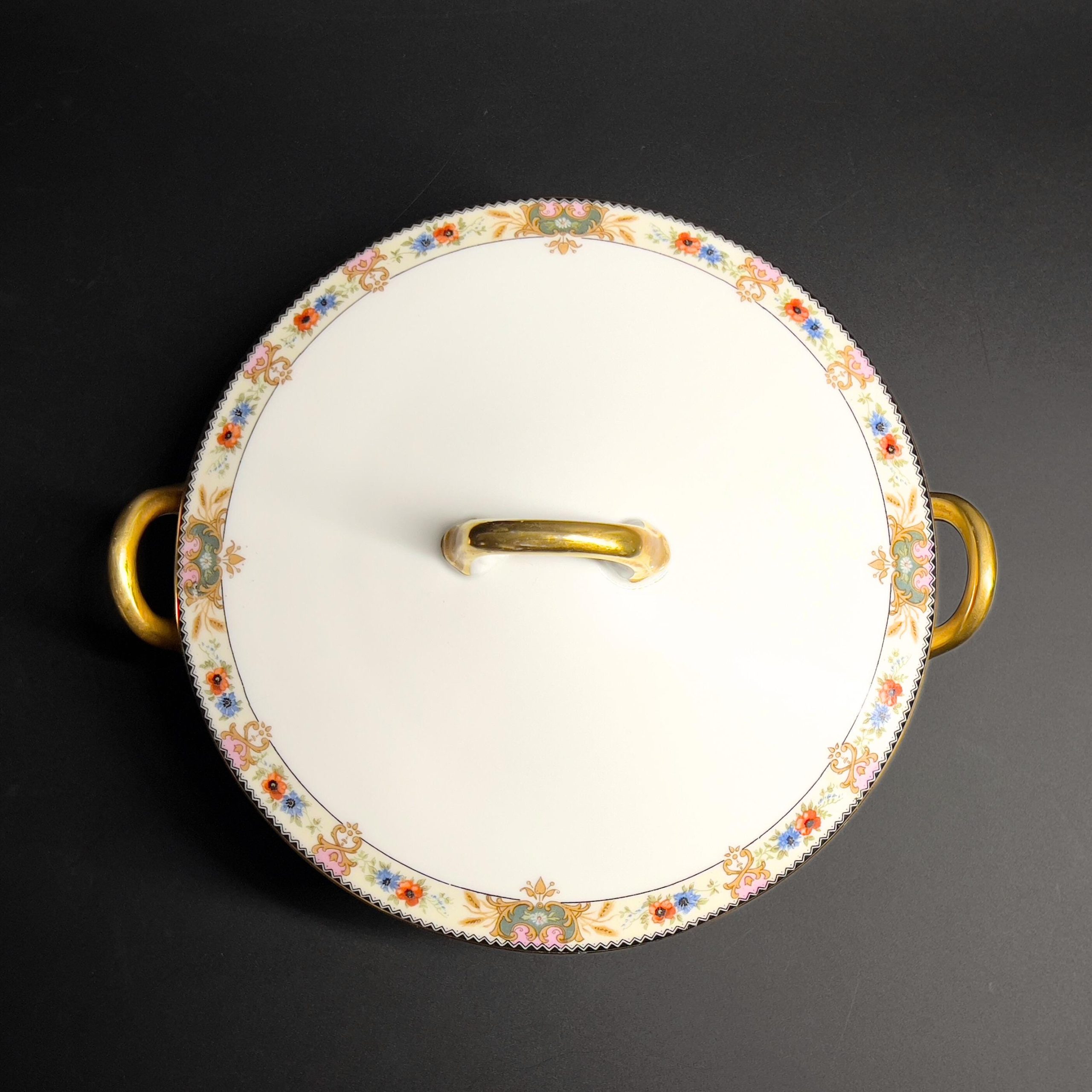 Vintage C.T. Altwasser Germany Soup Tureen: Art Deco Porcelain Serving Dish - Image 5