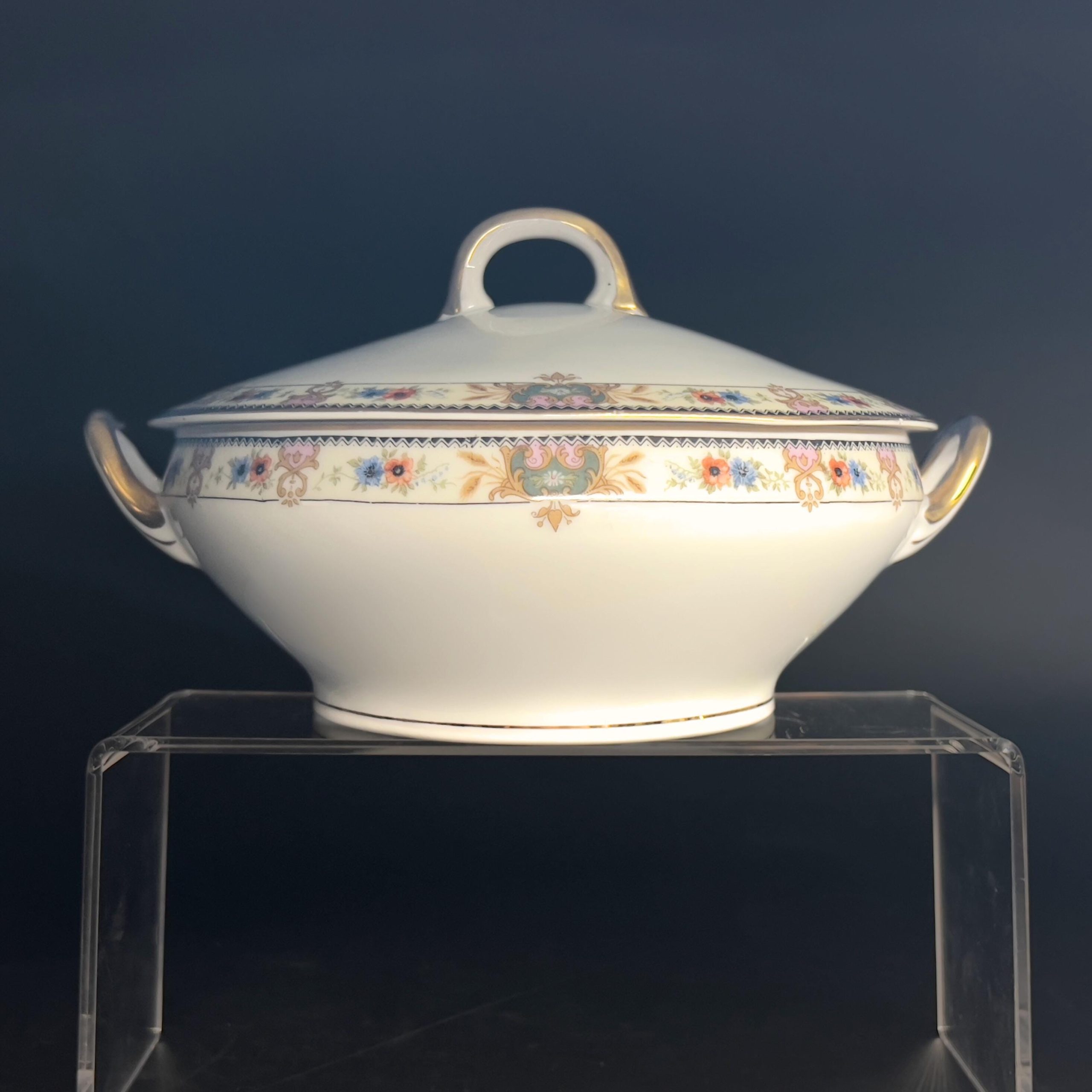 Vintage C.T. Altwasser Germany Soup Tureen: Art Deco Porcelain Serving Dish - Image 6