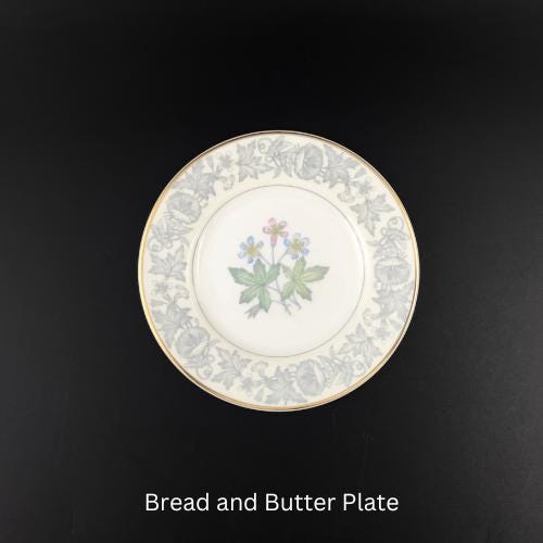 Wedgwood Wildflower Bone China: Mid-Century Dinnerware Sets - Image 5