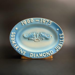 Vintage Jim Beam Submarine Decanter: 1977 Navy Diamond Jubilee