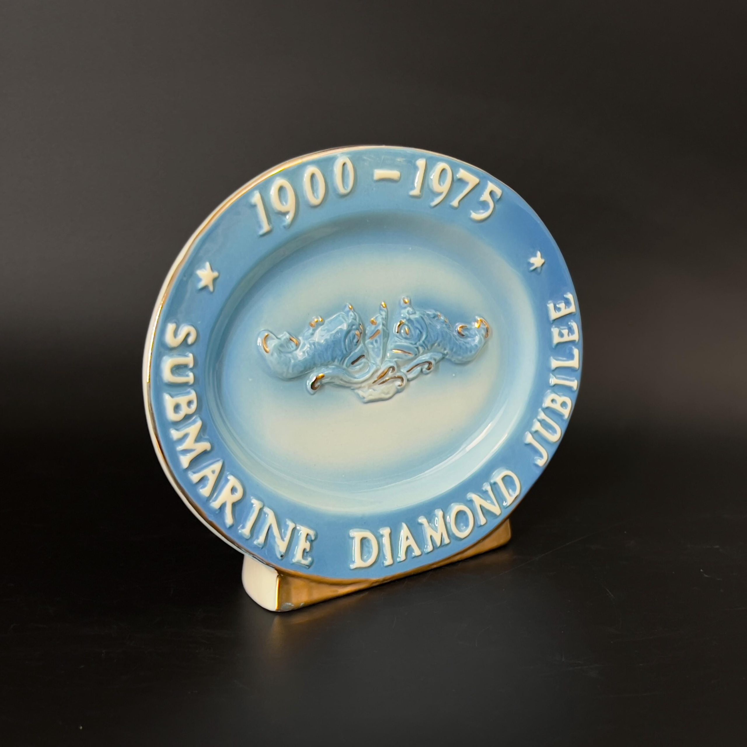 Vintage Jim Beam Submarine Decanter: 1977 Navy Diamond Jubilee - Image 5