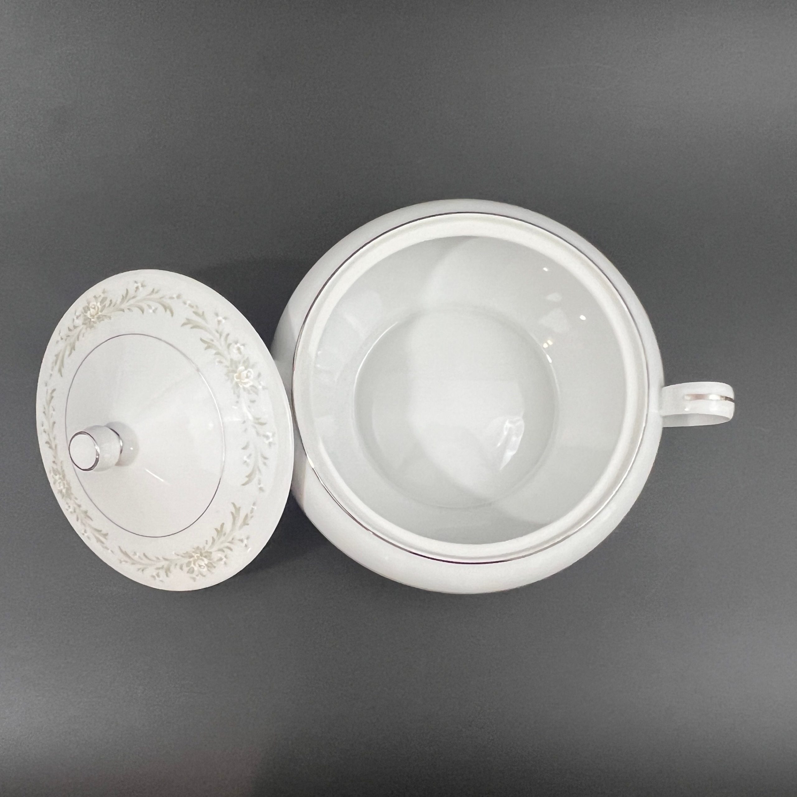 Vintage GRACE China Rhapsody Gravy Boat and Covered Dish Set - Image 4