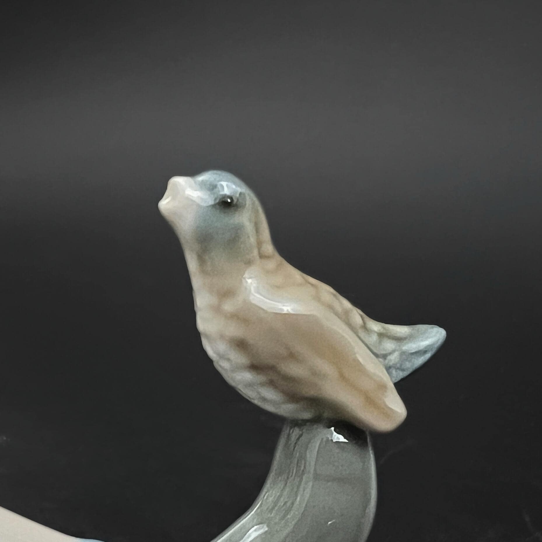 Vintage Lladro Porcelain Shepherd Boy with Bird Figurine #4730 - Image 7