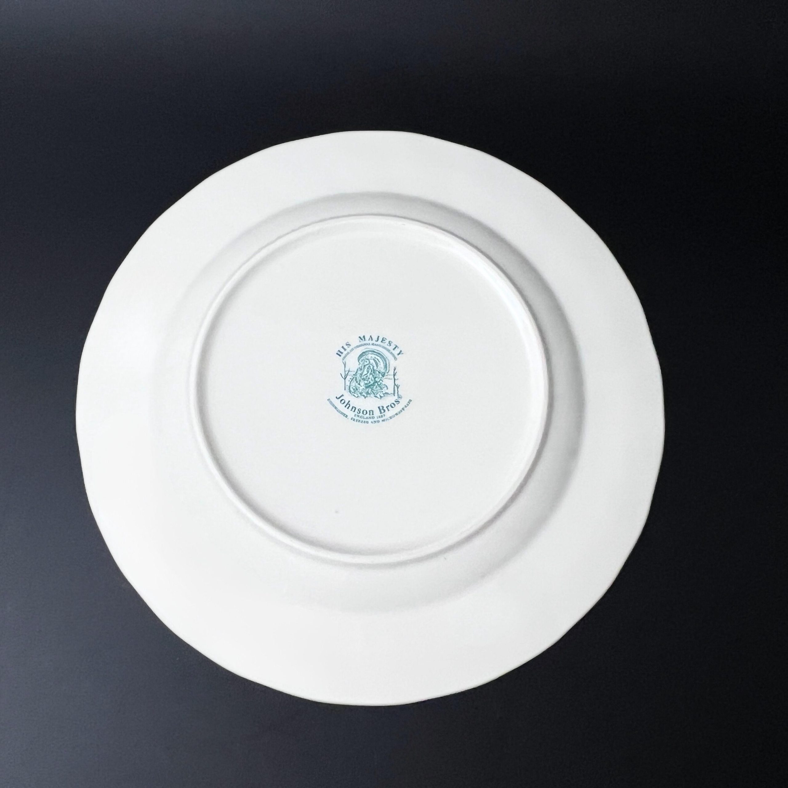 Vintage Johnson Bros His Majesty Turkey Plate: Thanksgiving Dinnerware - Image 11