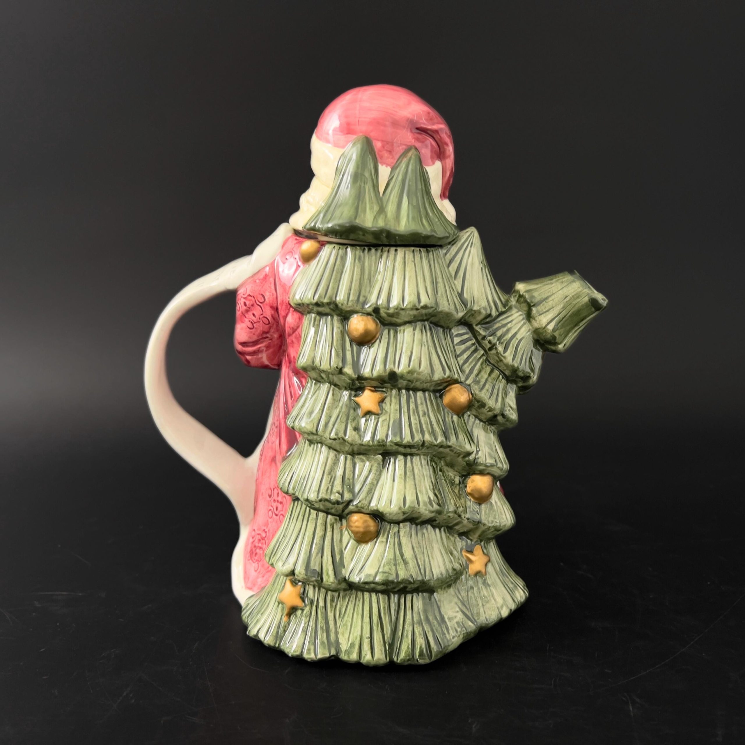 Vintage Santa Teapot: Windsor Collection Ceramic Christmas Decor - Image 5