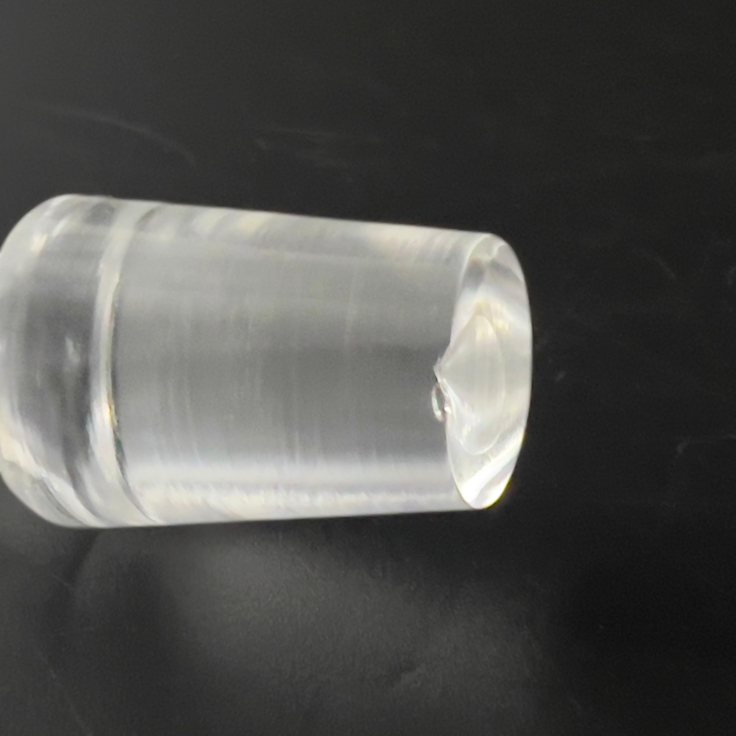 Vintage Lead Crystal Side Resting Decanter with Stopper - Bovary Astral - Image 11