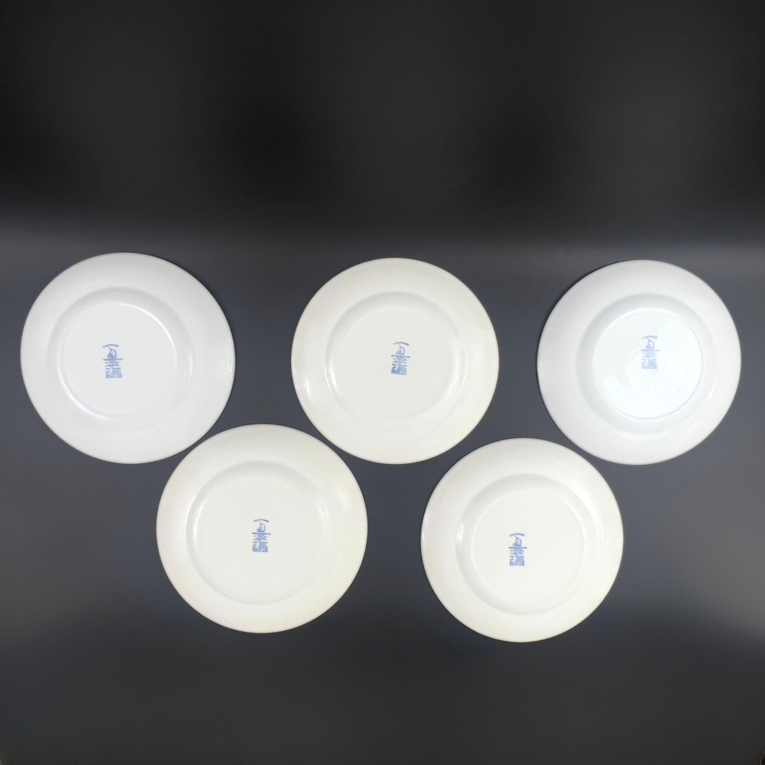 Wedgwood Countryside Blue Plates (Set of 5): English Cottage Decor - Image 11