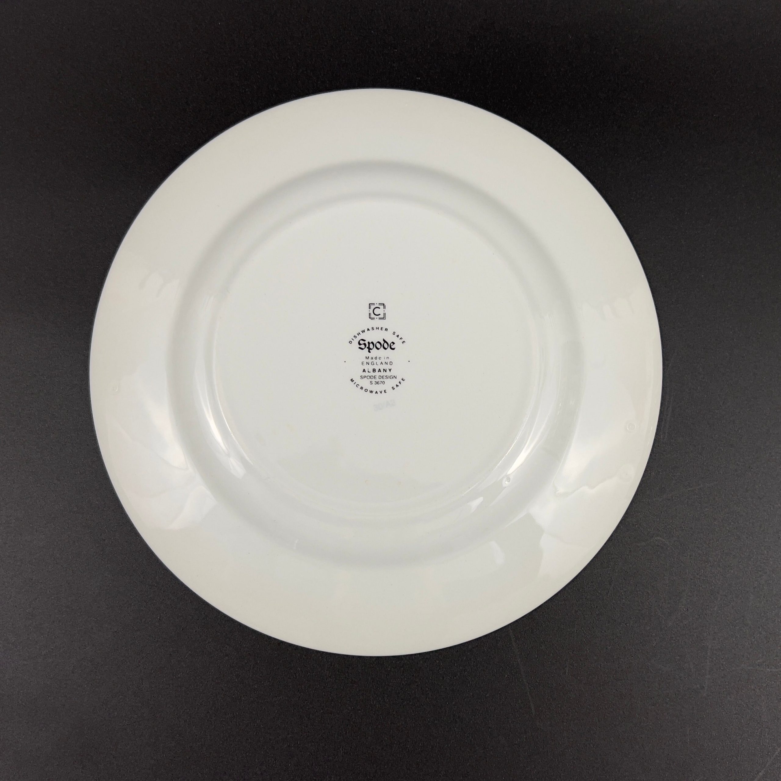 Spode Albany Salad Plate: Yellow and Blue Floral Pattern - Image 9