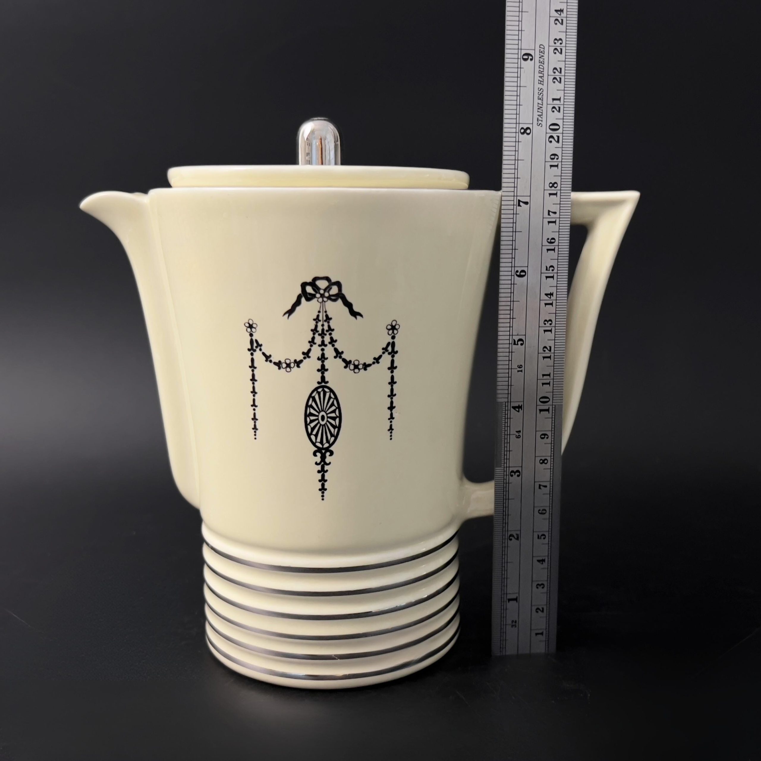 Vintage Art Deco Coffee Pot: Efcolite China Brew-Best, 1930s Decor - Image 9