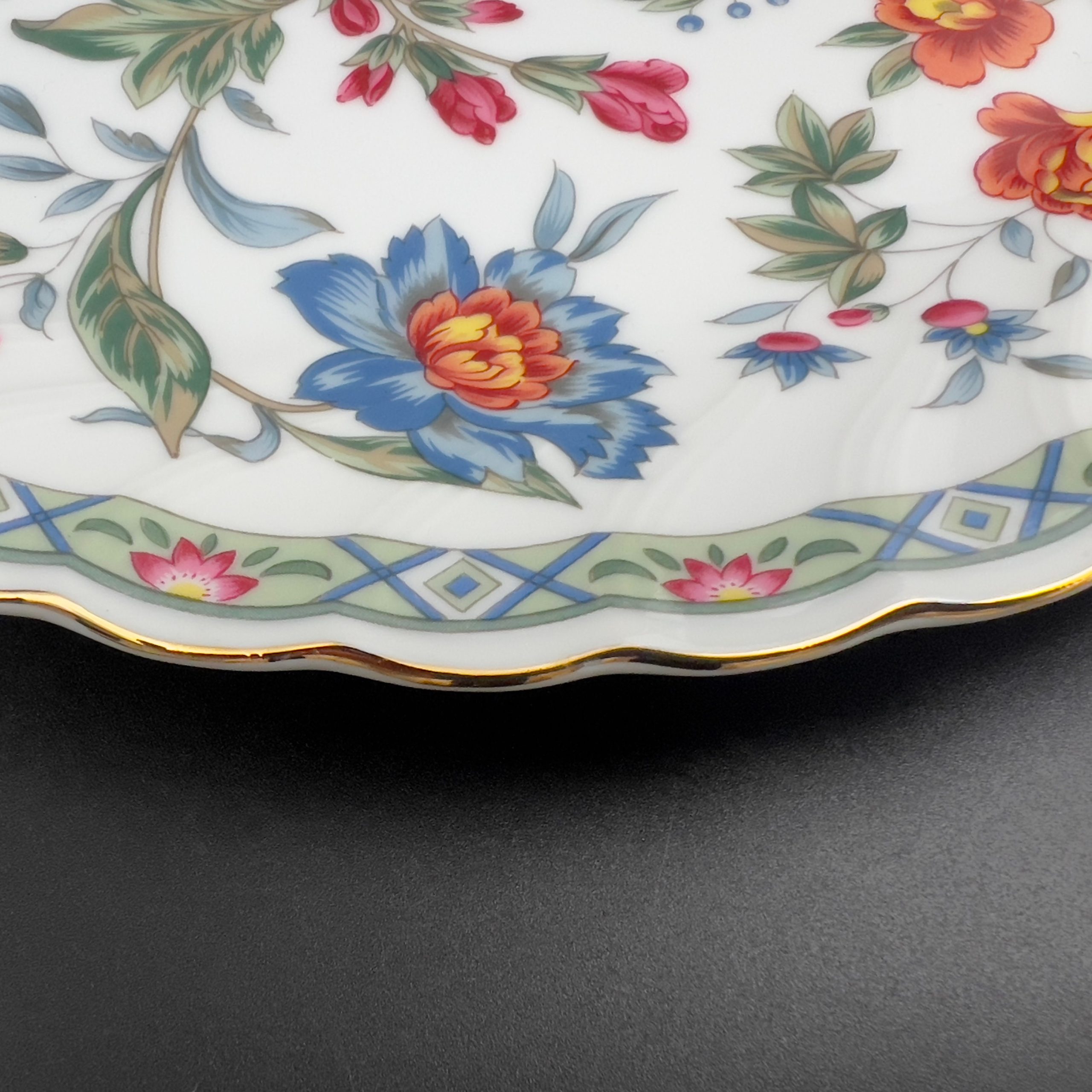 French Floral Porcelain Cake Plate & Server Set - Cooper Hewitt Design - Image 7