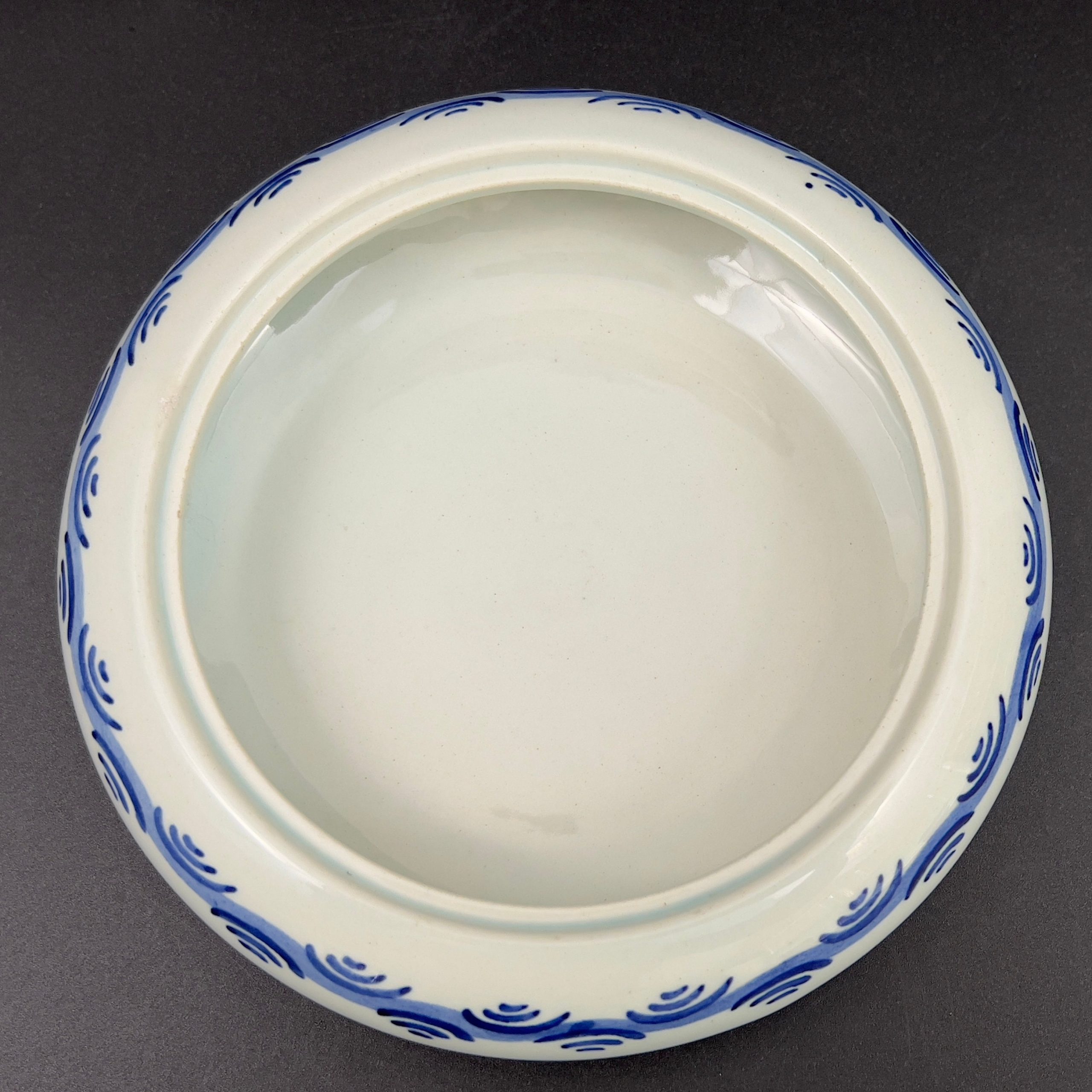 Vintage Delft Blue Floral Bonbonniere - Plateelbakkerij Schoonhoven Candy Dish - Image 9