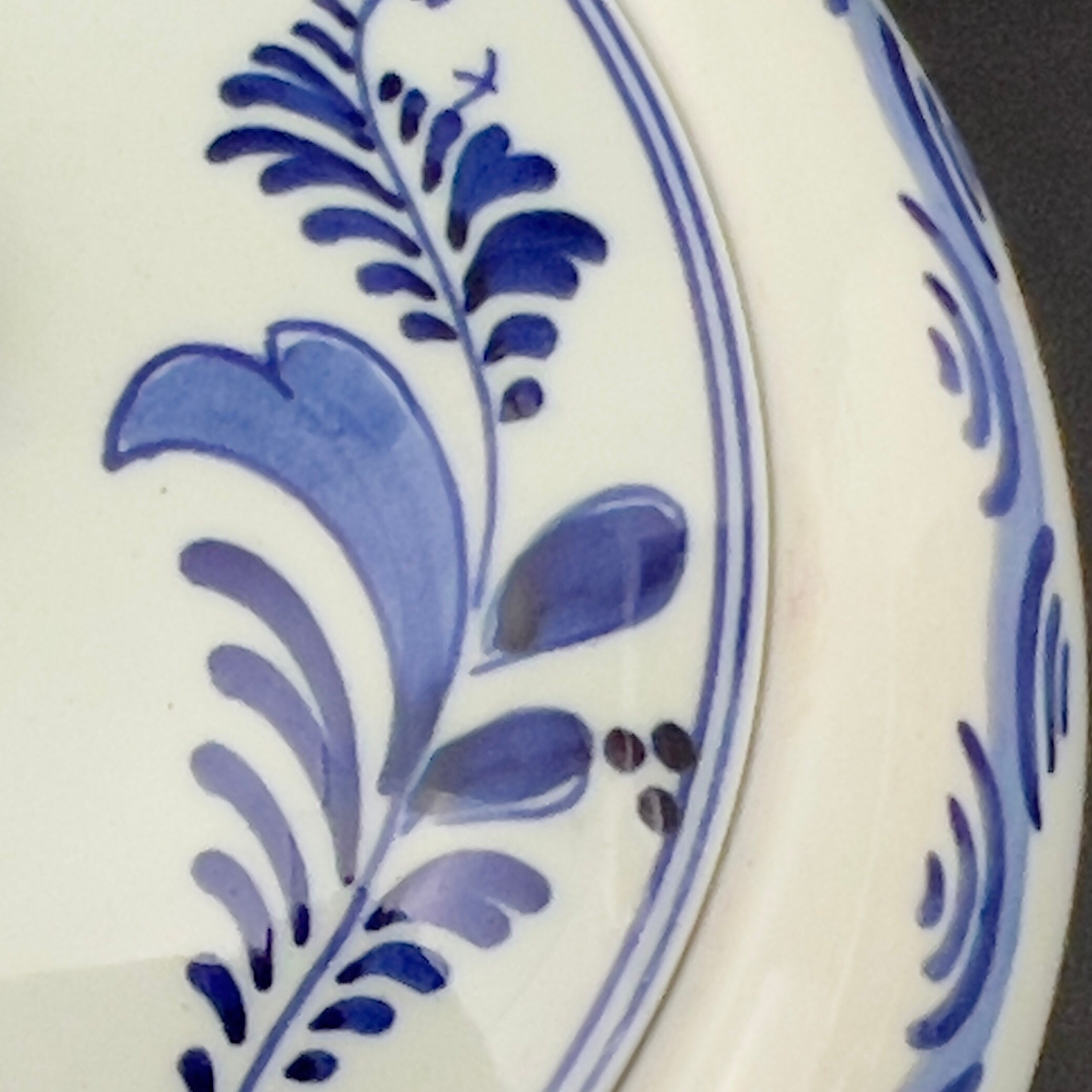 Vintage Delft Blue Floral Bonbonniere - Plateelbakkerij Schoonhoven Candy Dish - Image 11