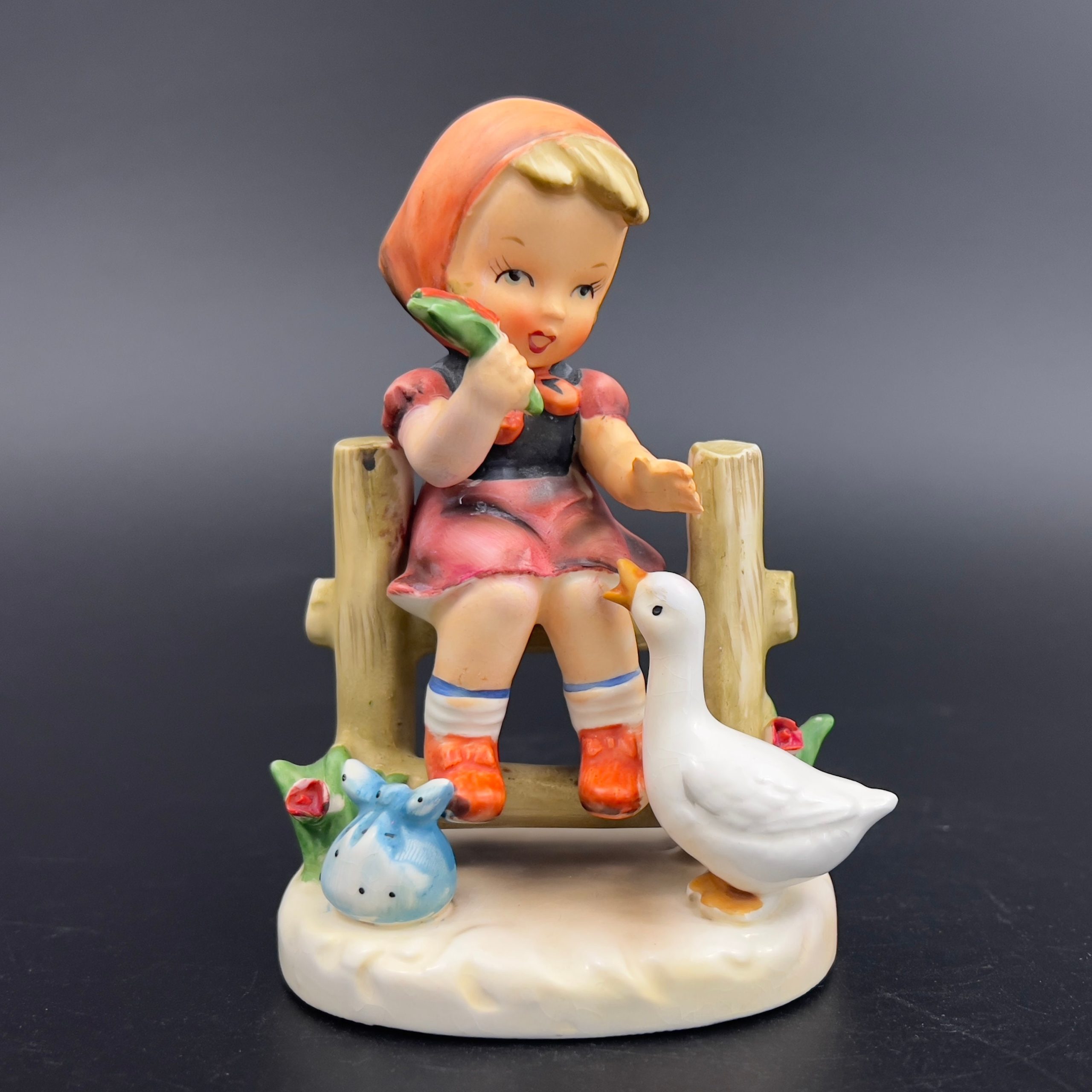 Midcentury Arnart Japan Figurines: Erich Stauffer Boy and Girl Set - Image 5