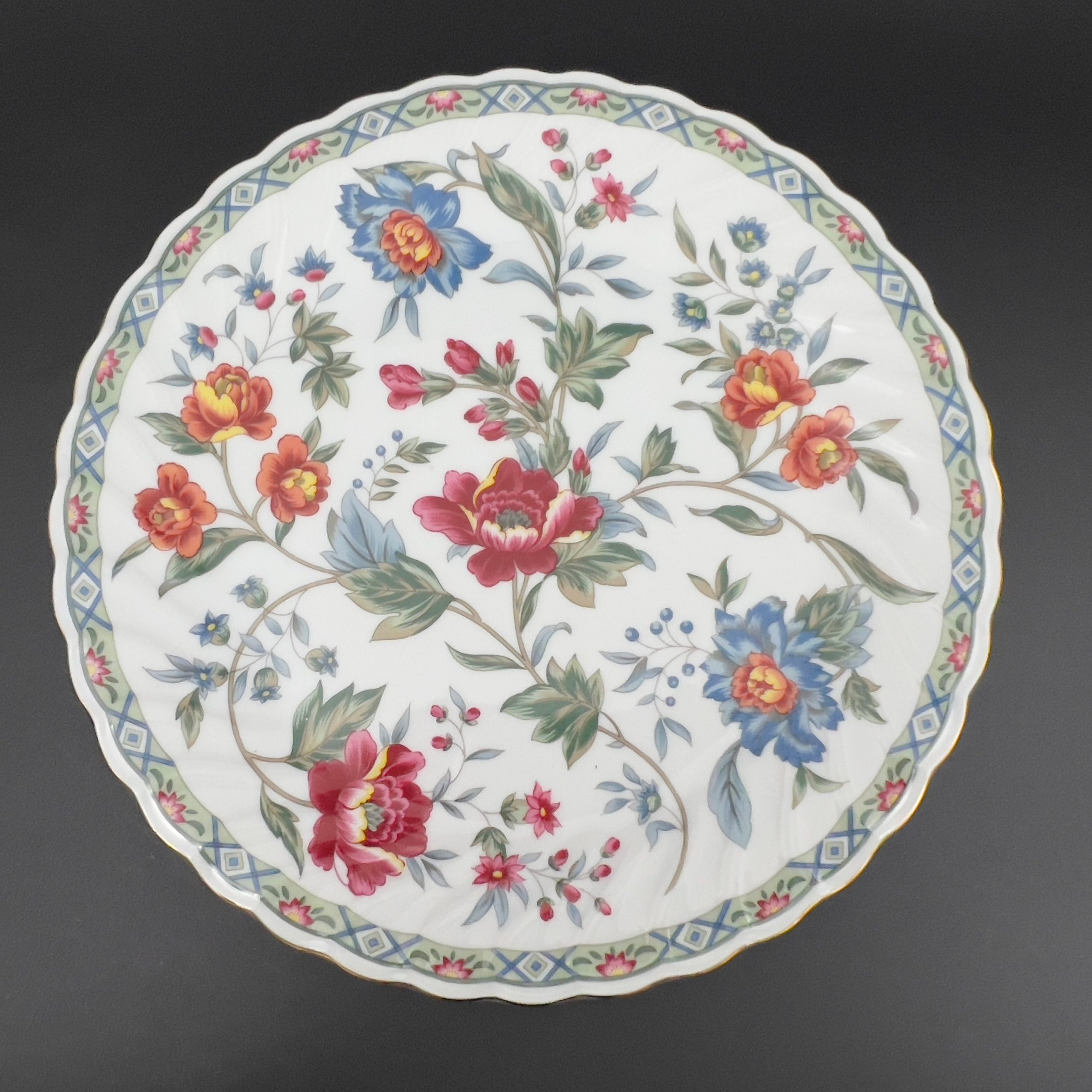 French Floral Porcelain Cake Plate & Server Set - Cooper Hewitt Design - Image 5