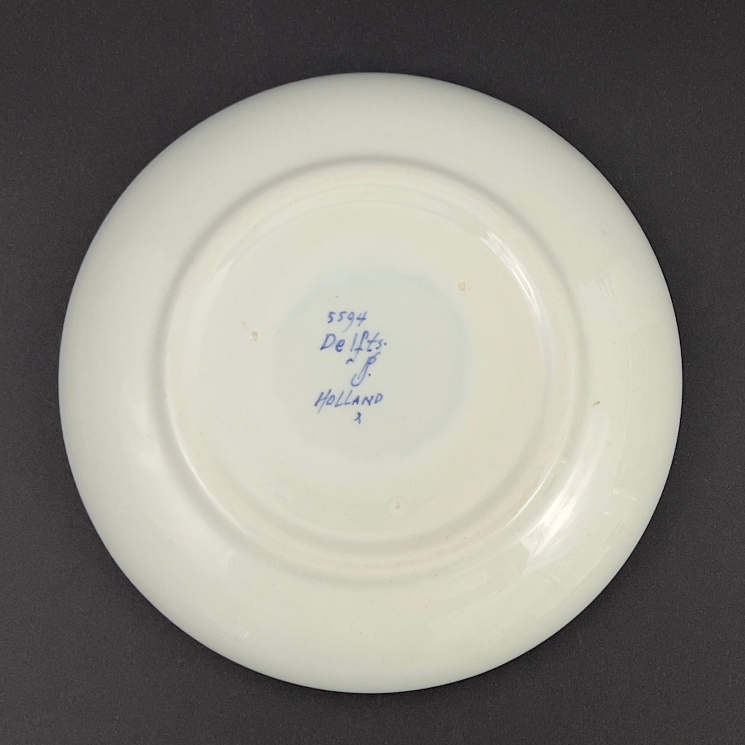 Vintage Delft Blue Floral Bonbonniere - Plateelbakkerij Schoonhoven Candy Dish - Image 10
