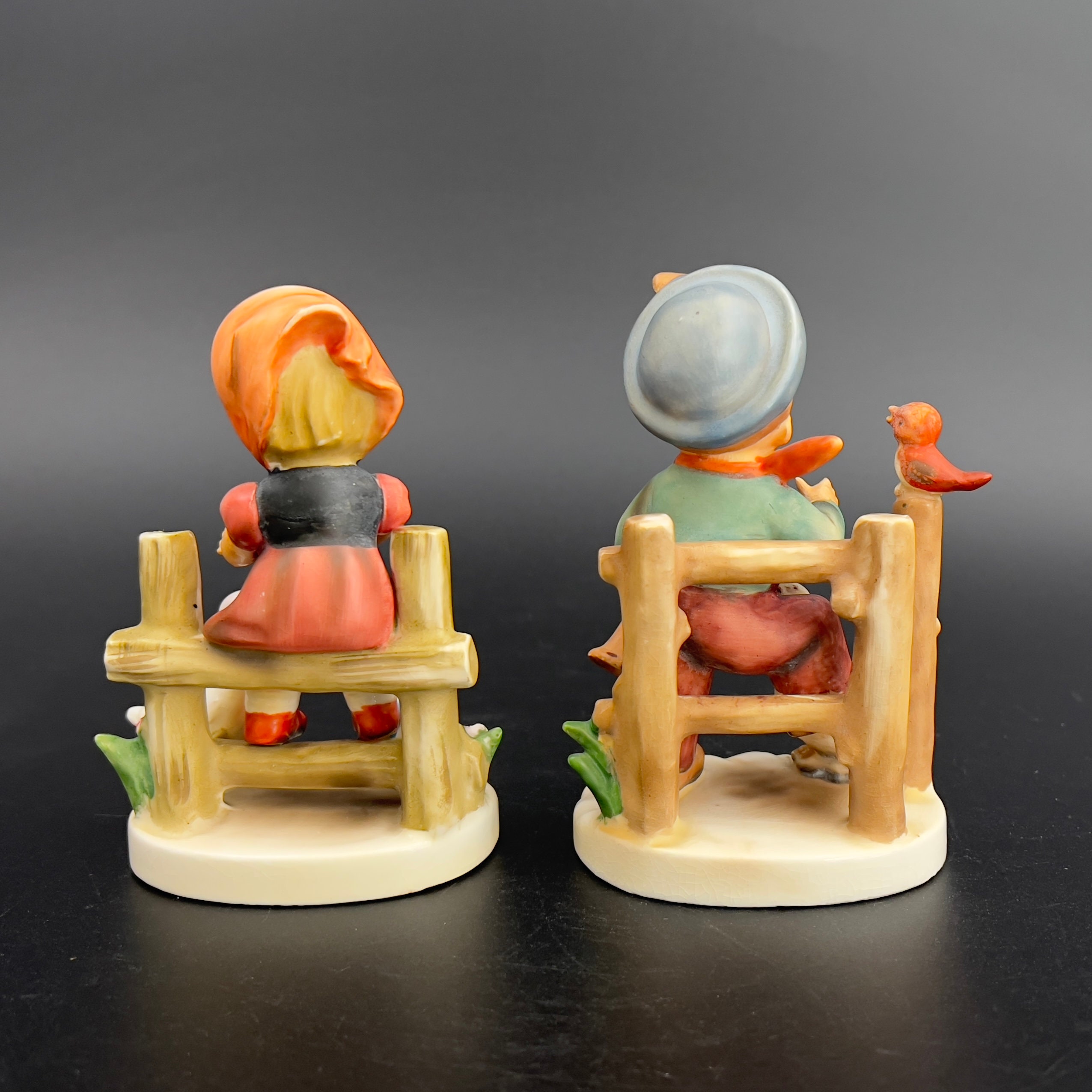 Midcentury Arnart Japan Figurines: Erich Stauffer Boy and Girl Set - Image 4