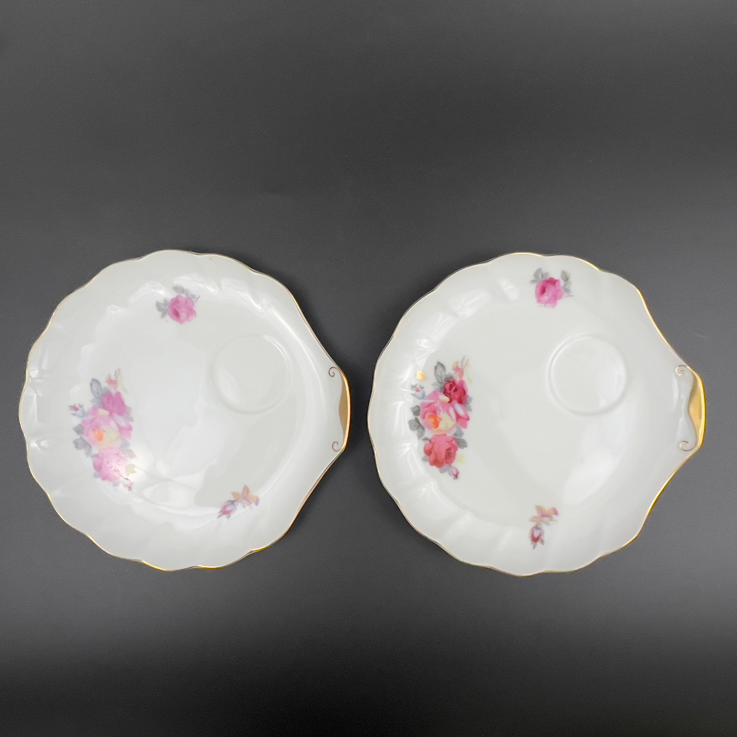 Vintage Nasco Del Coronado Tea Set: Pink Roses, Gold Trim, Made in Japan - Image 8