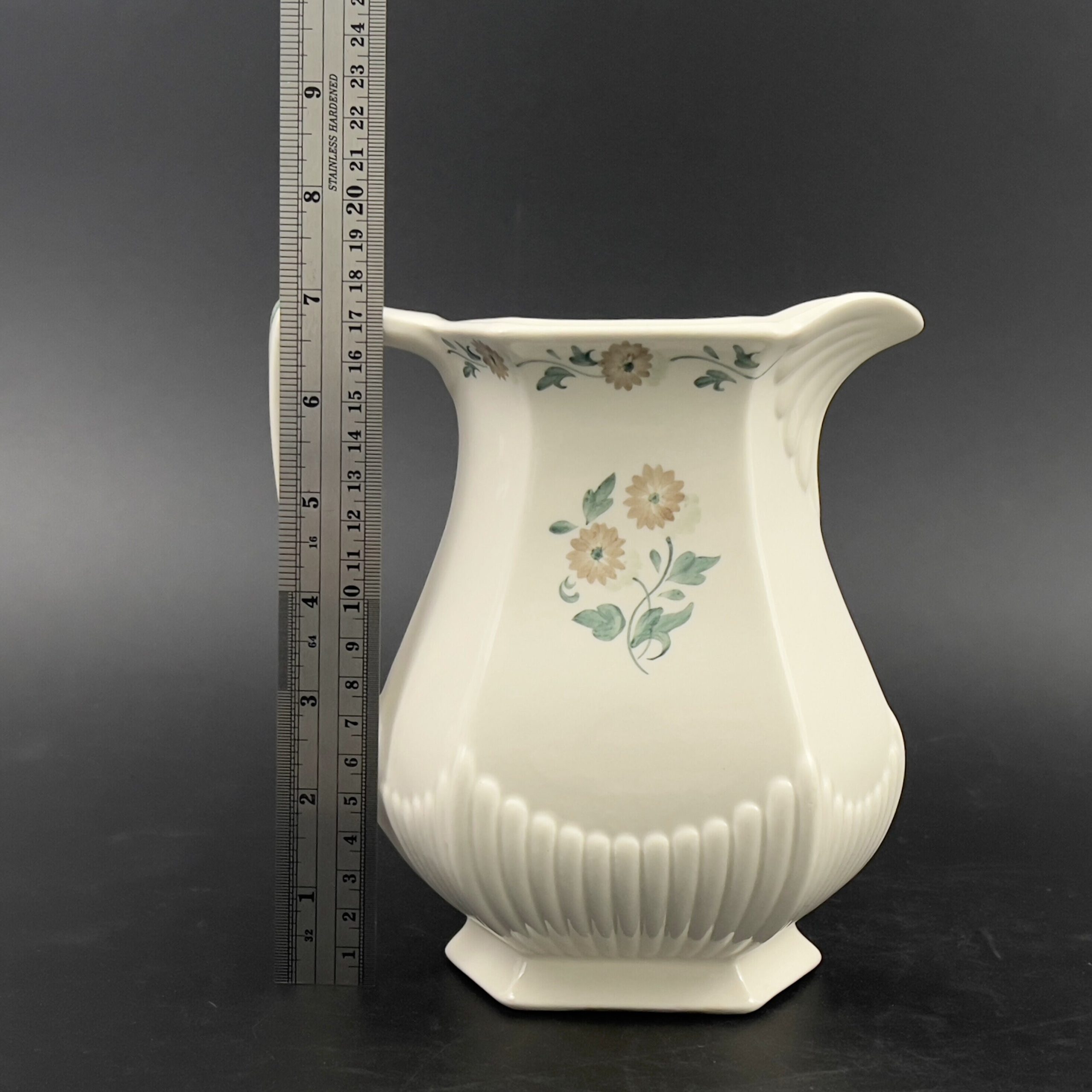 Vintage Adams Brendon Pitcher: Mid-Century English Daisy Vase - Image 10