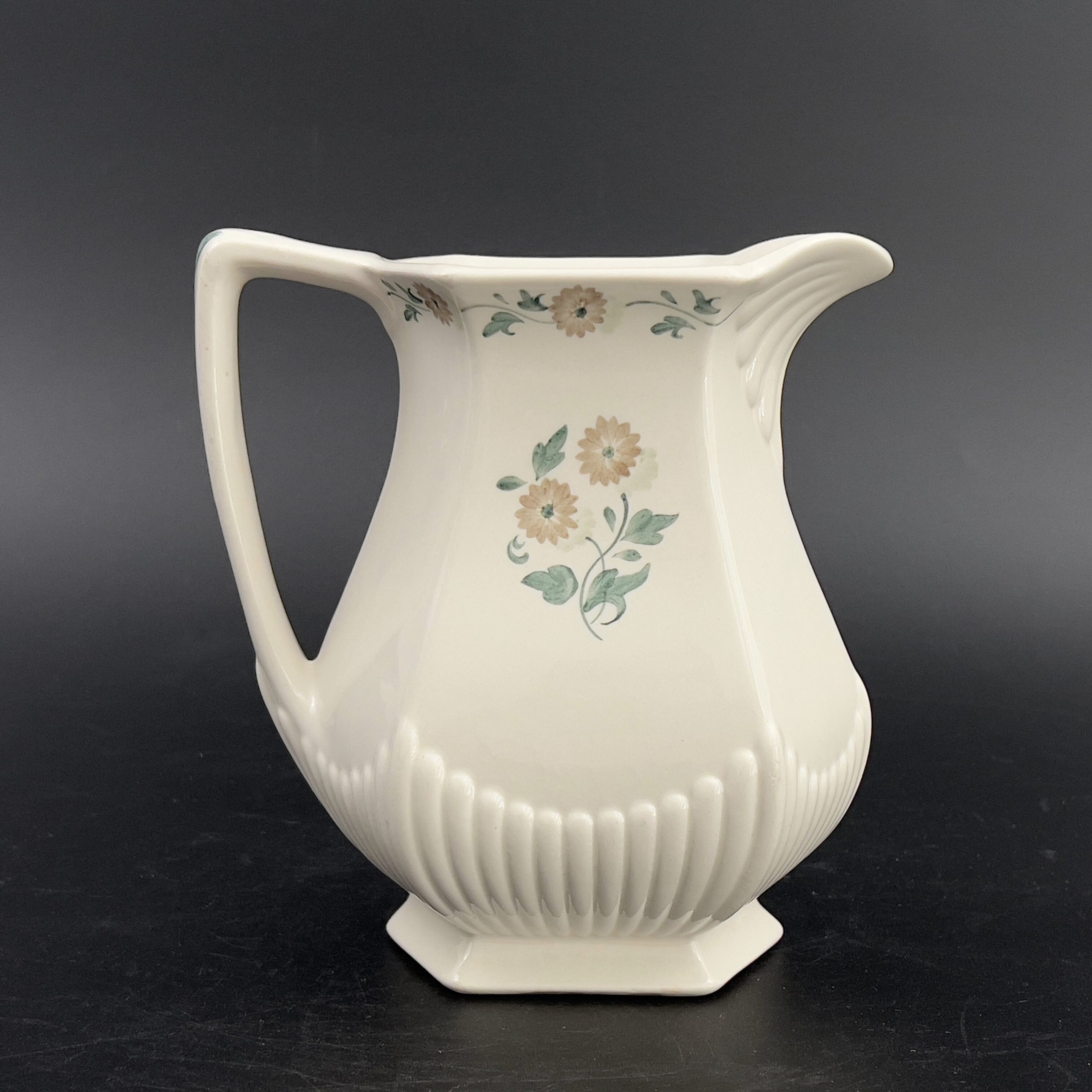 Vintage Adams Brendon Pitcher: Mid-Century English Daisy Vase - Image 3