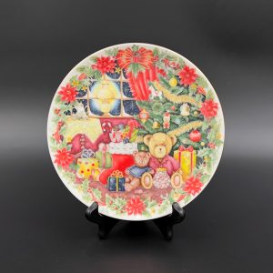 Vintage Royal Doulton Christmas Plate: "Together for Christmas" Fine Bone China Decor