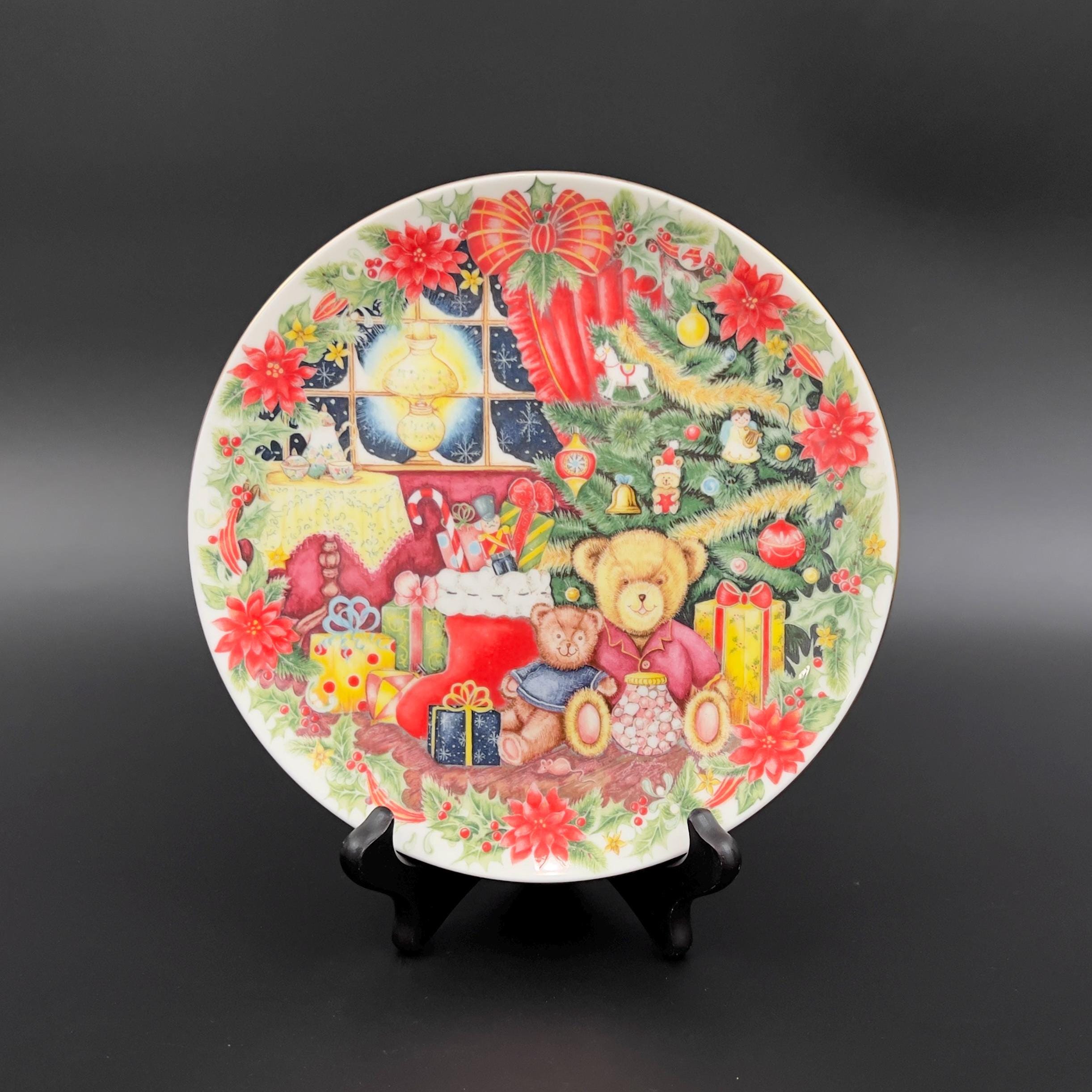 Vintage Royal Doulton Christmas Plate: "Together for Christmas" Fine Bone China Decor