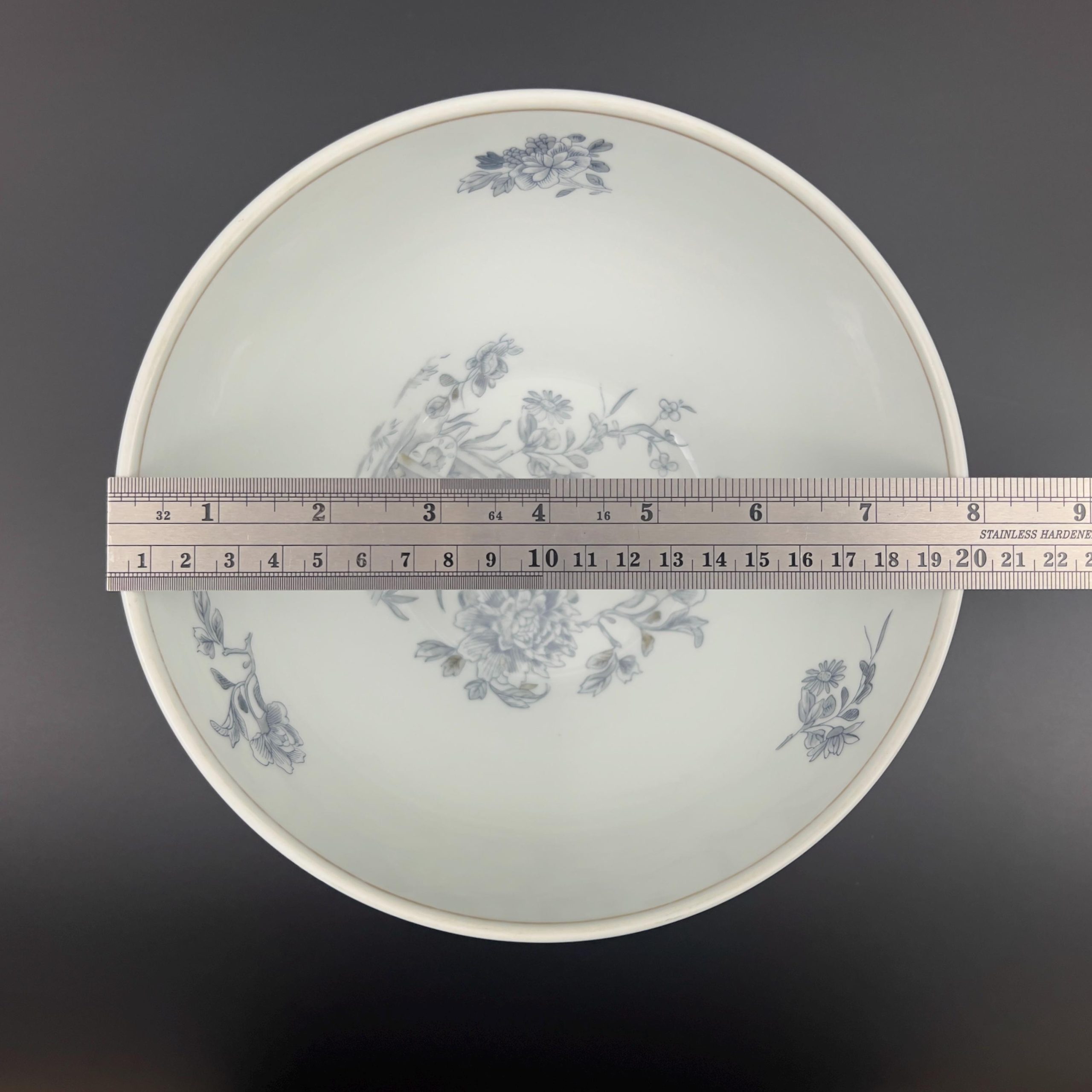 Vintage Vista Alegre Bowl: Mid-Century Hand-Painted Portuguese Porcelain - Image 9