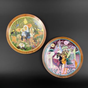 Vintage Hedi Keller Collector Plates: Königszelt Bavaria Limited Edition Set