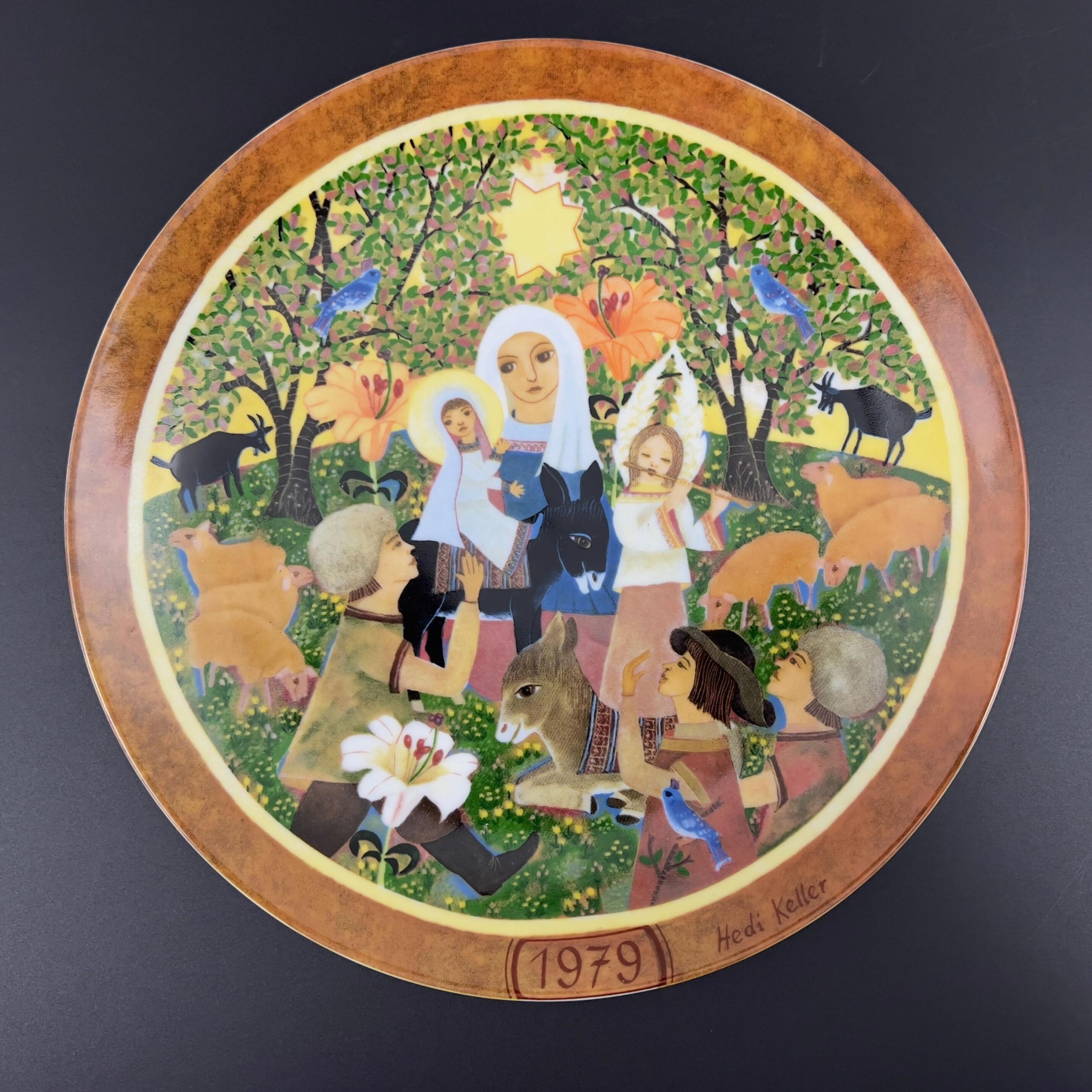 Vintage Hedi Keller Collector Plates: Königszelt Bavaria Limited Edition Set - Image 6