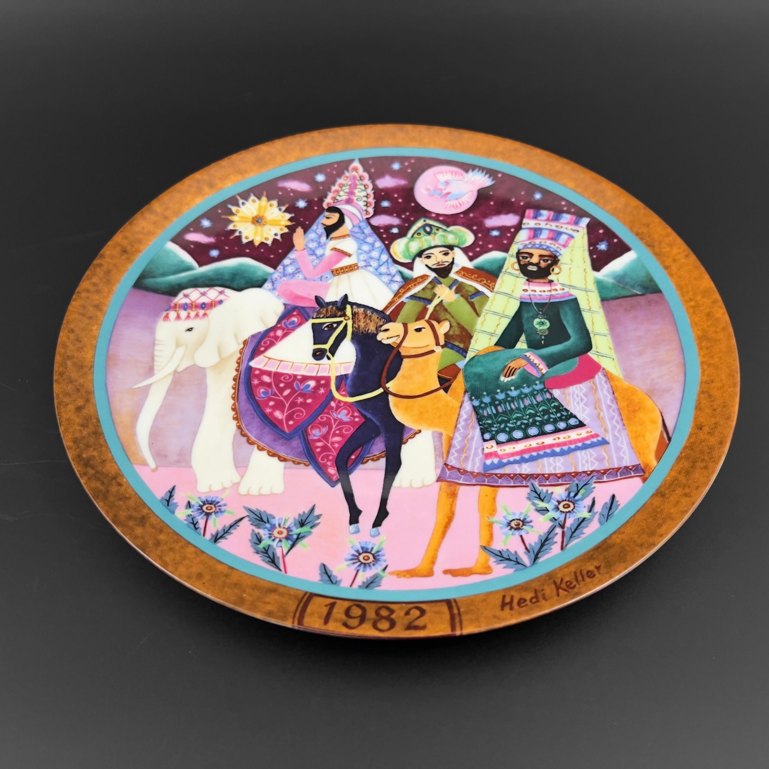 Vintage Hedi Keller Collector Plates: Königszelt Bavaria Limited Edition Set - Image 8