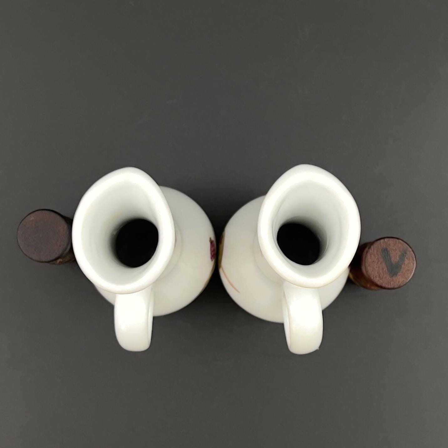 Vintage Royal Worcester Cruet Set: Mid-Century Evesham Severn Shape - Image 9