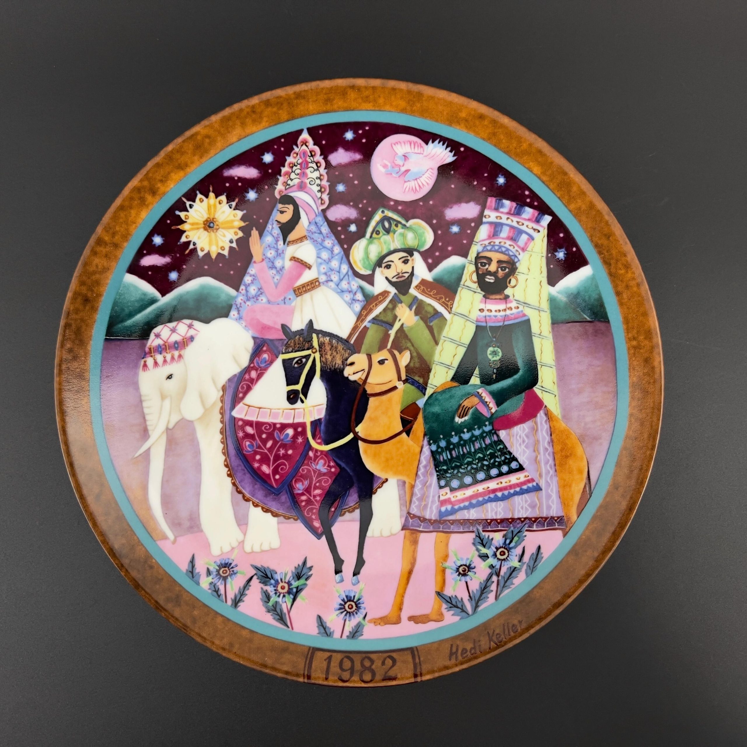 Vintage Hedi Keller Collector Plates: Königszelt Bavaria Limited Edition Set - Image 5