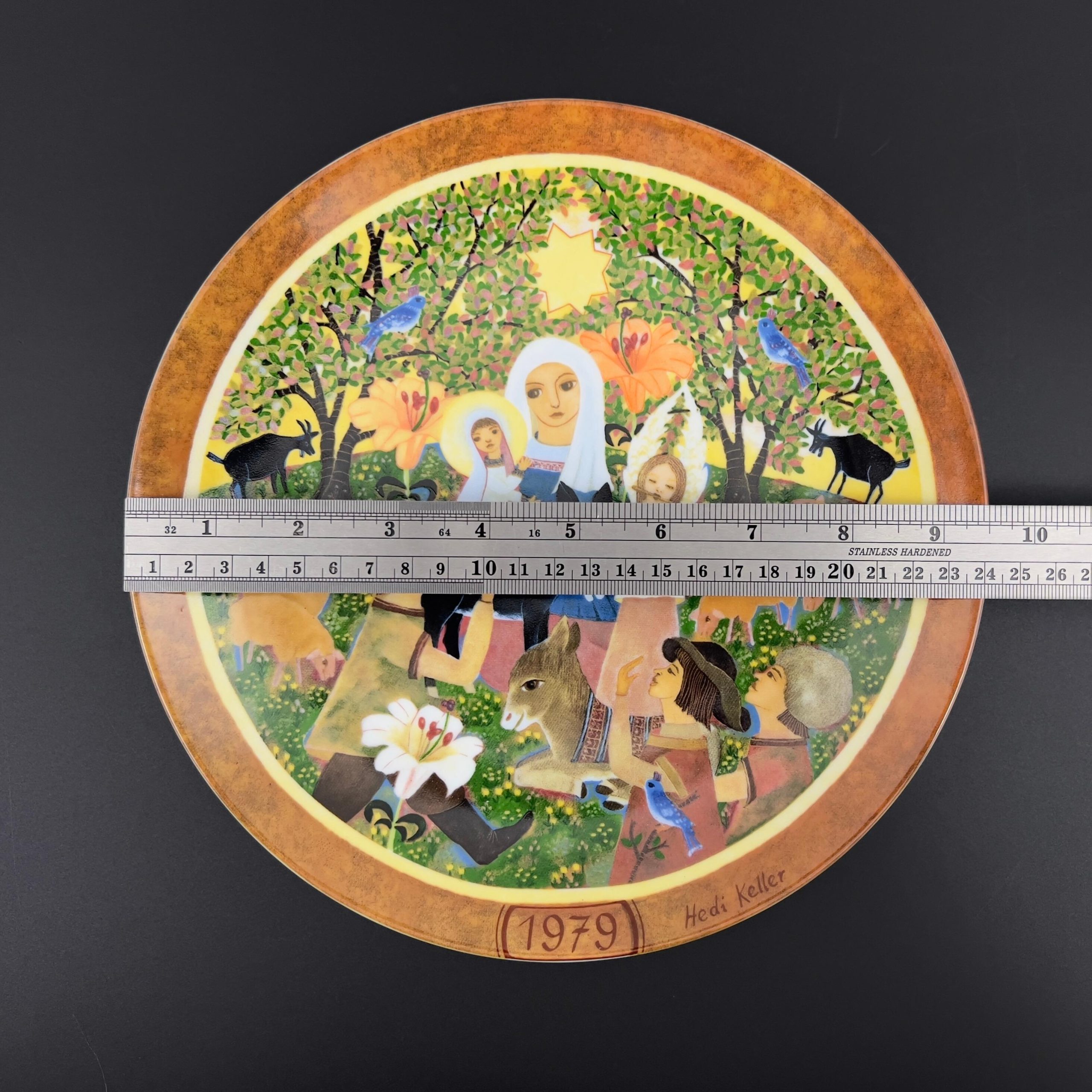 Vintage Hedi Keller Collector Plates: Königszelt Bavaria Limited Edition Set - Image 9