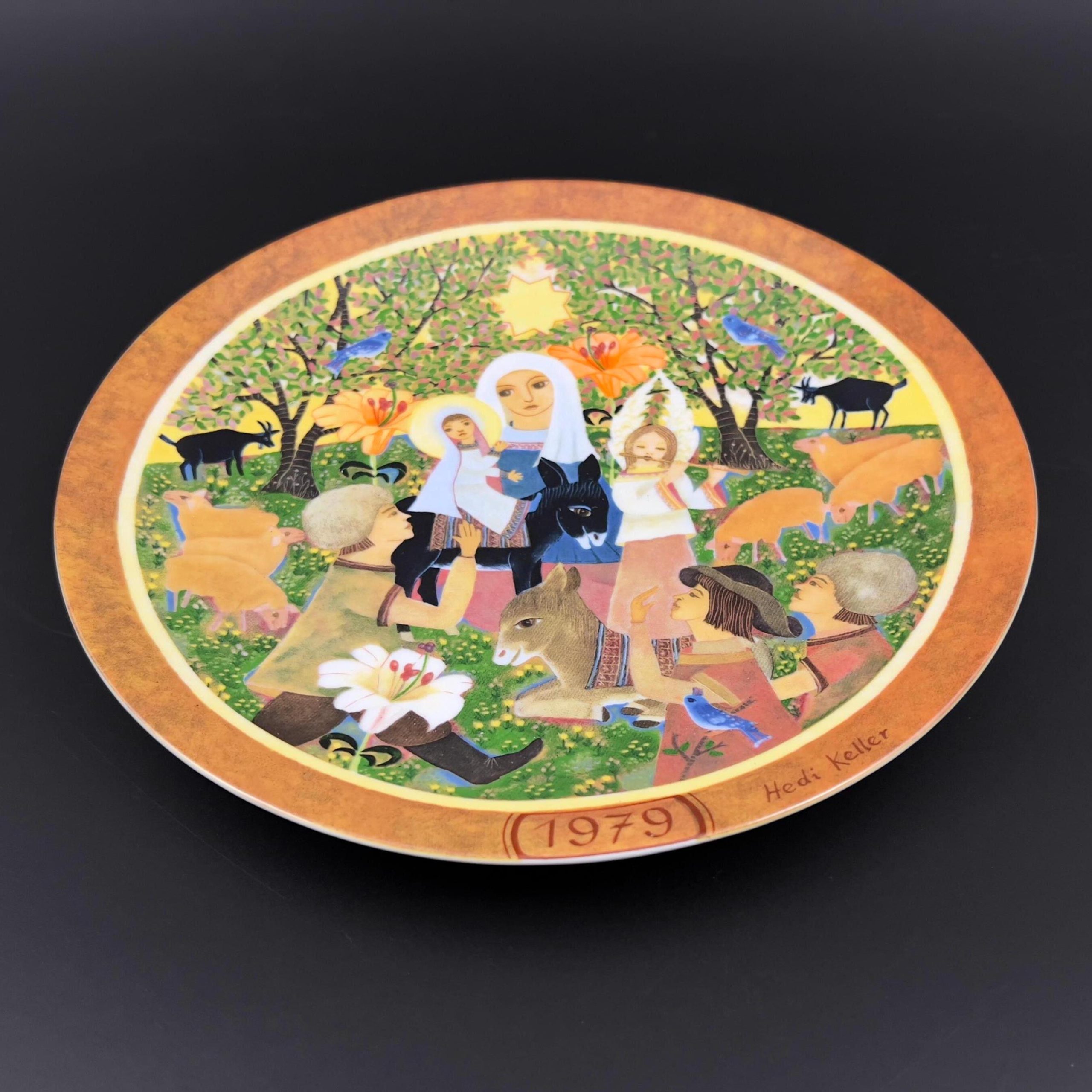 Vintage Hedi Keller Collector Plates: Königszelt Bavaria Limited Edition Set - Image 7