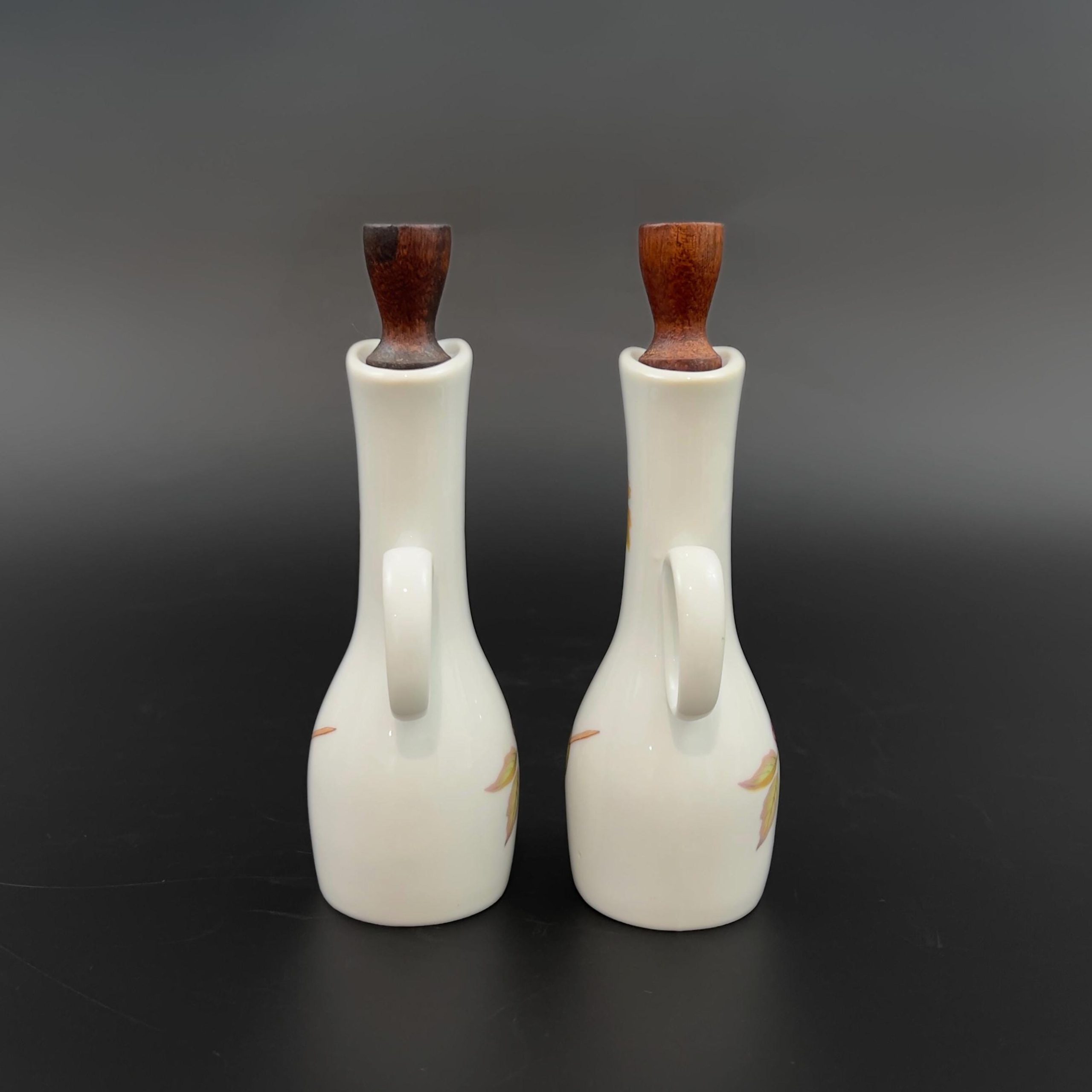 Vintage Royal Worcester Cruet Set: Mid-Century Evesham Severn Shape - Image 8