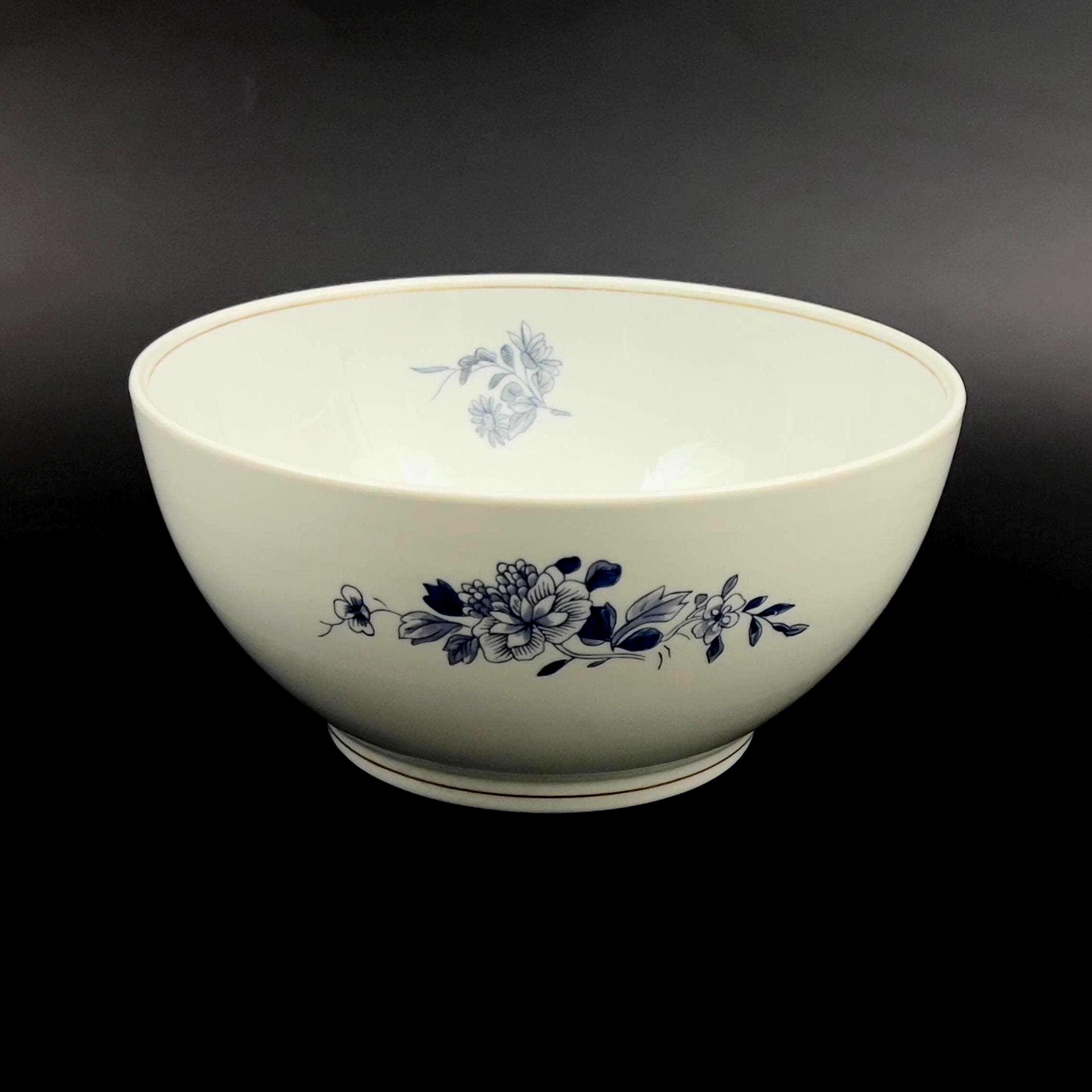 Vintage Vista Alegre Bowl: Mid-Century Hand-Painted Portuguese Porcelain